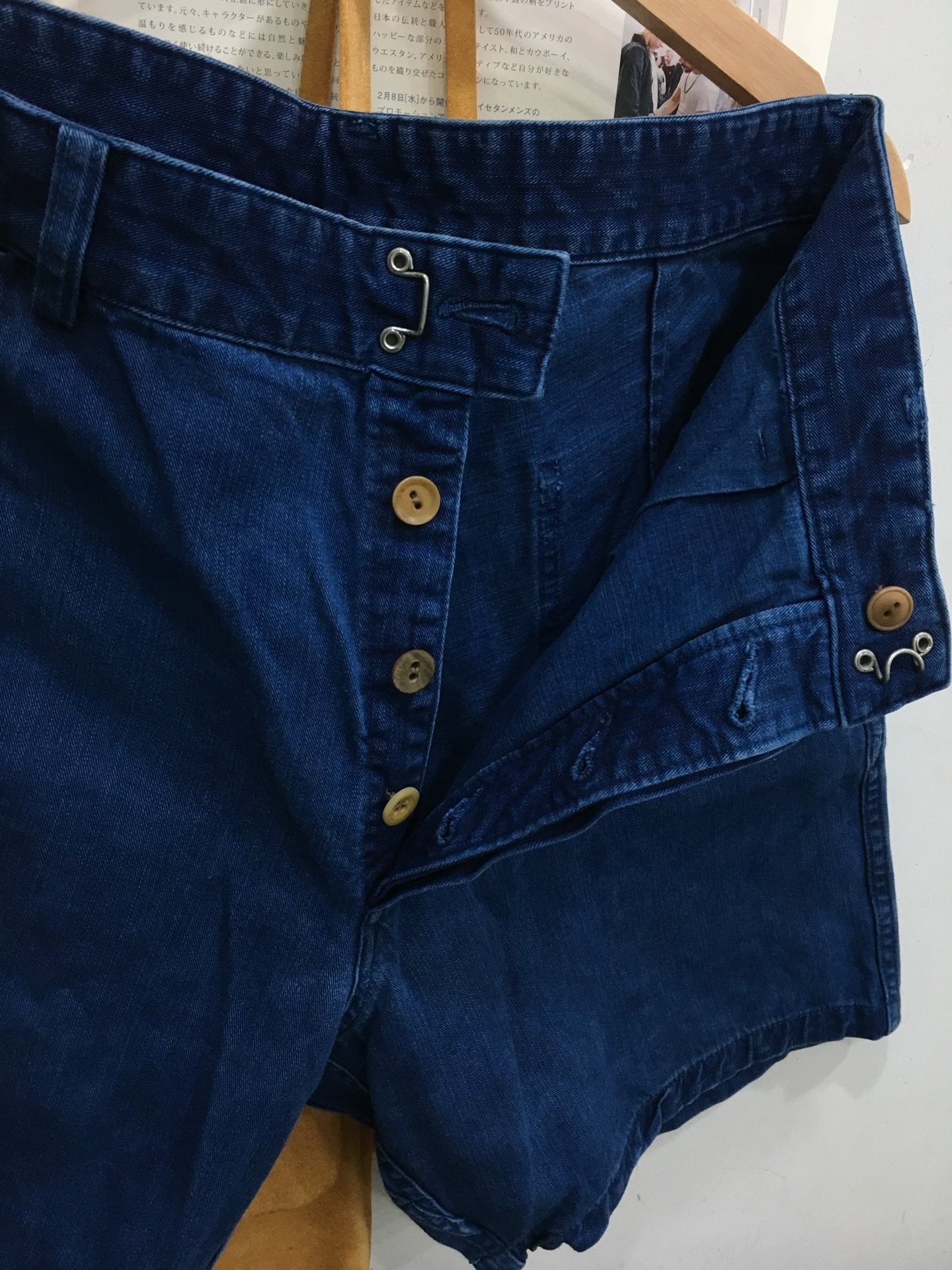 visvim 14ss ICT Chino Shorts — detail