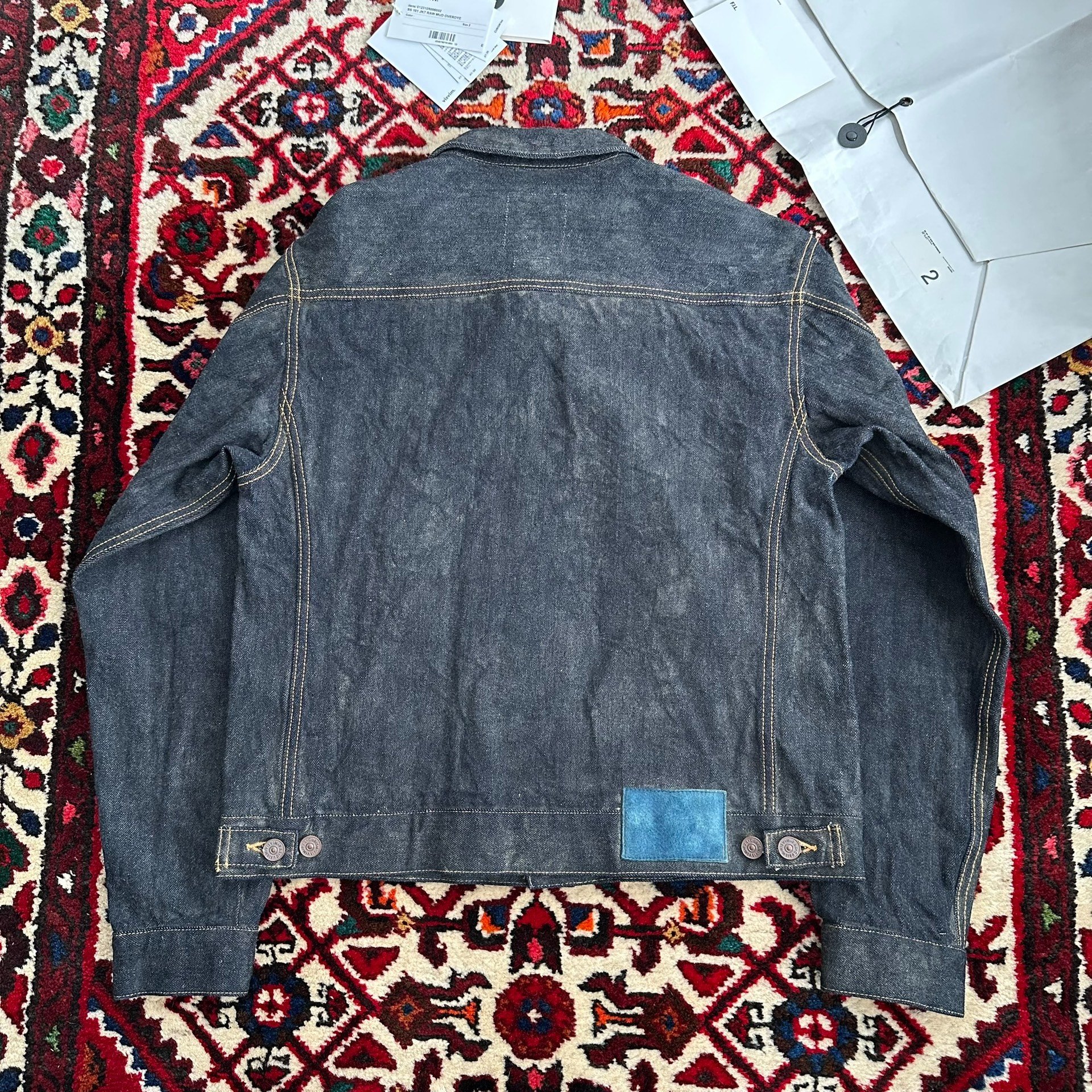 visvim 23AW 101 MUD Denim Jacket — front