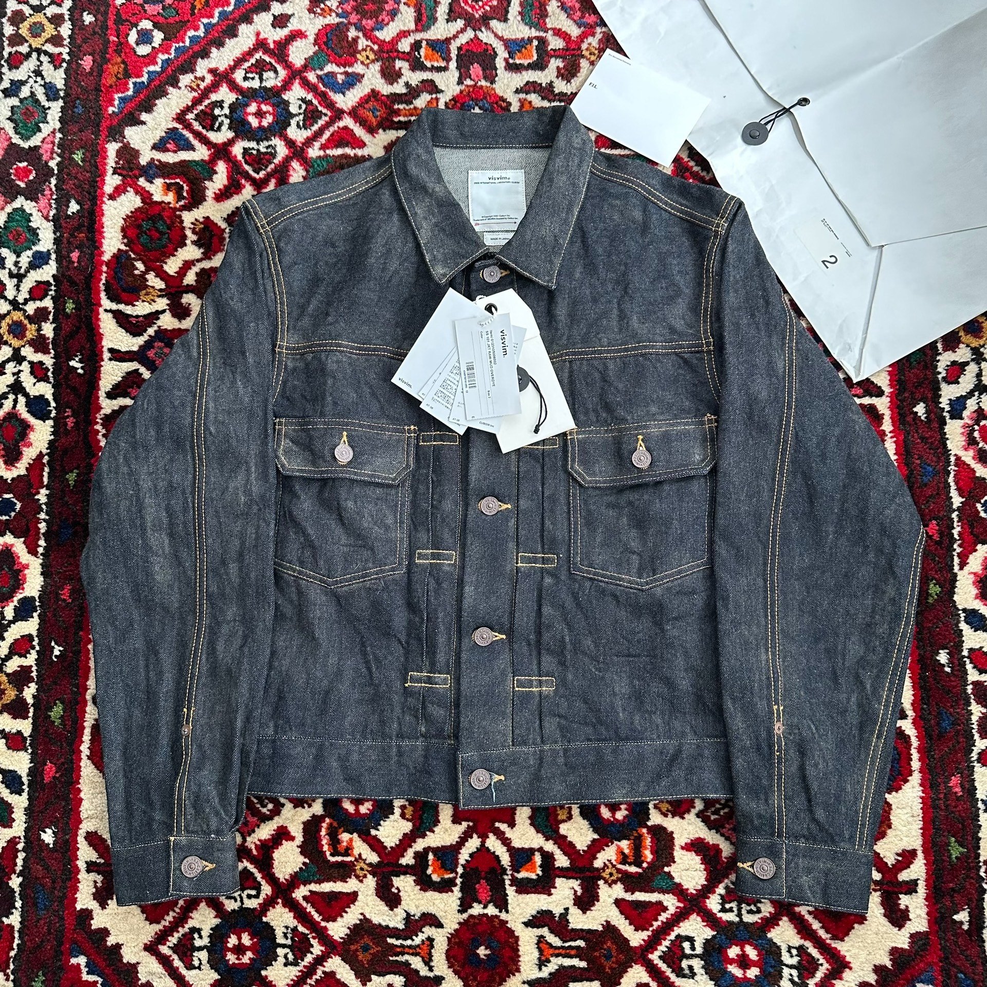 visvim 23AW 101 MUD Denim Jacket
