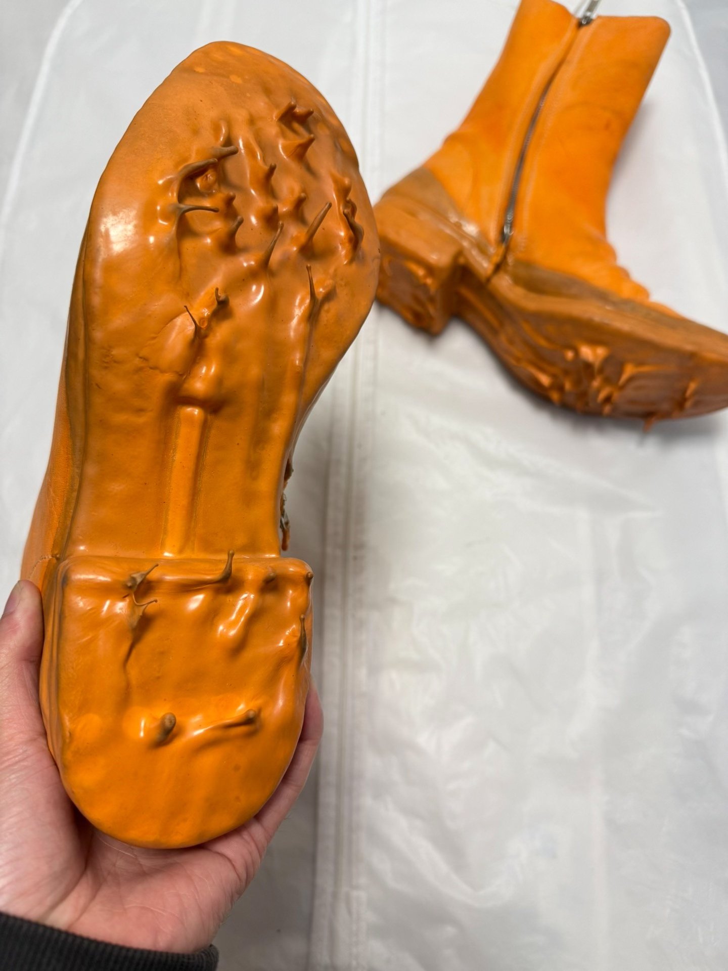 Carol Christian Poell CCP 2528R Boots — label