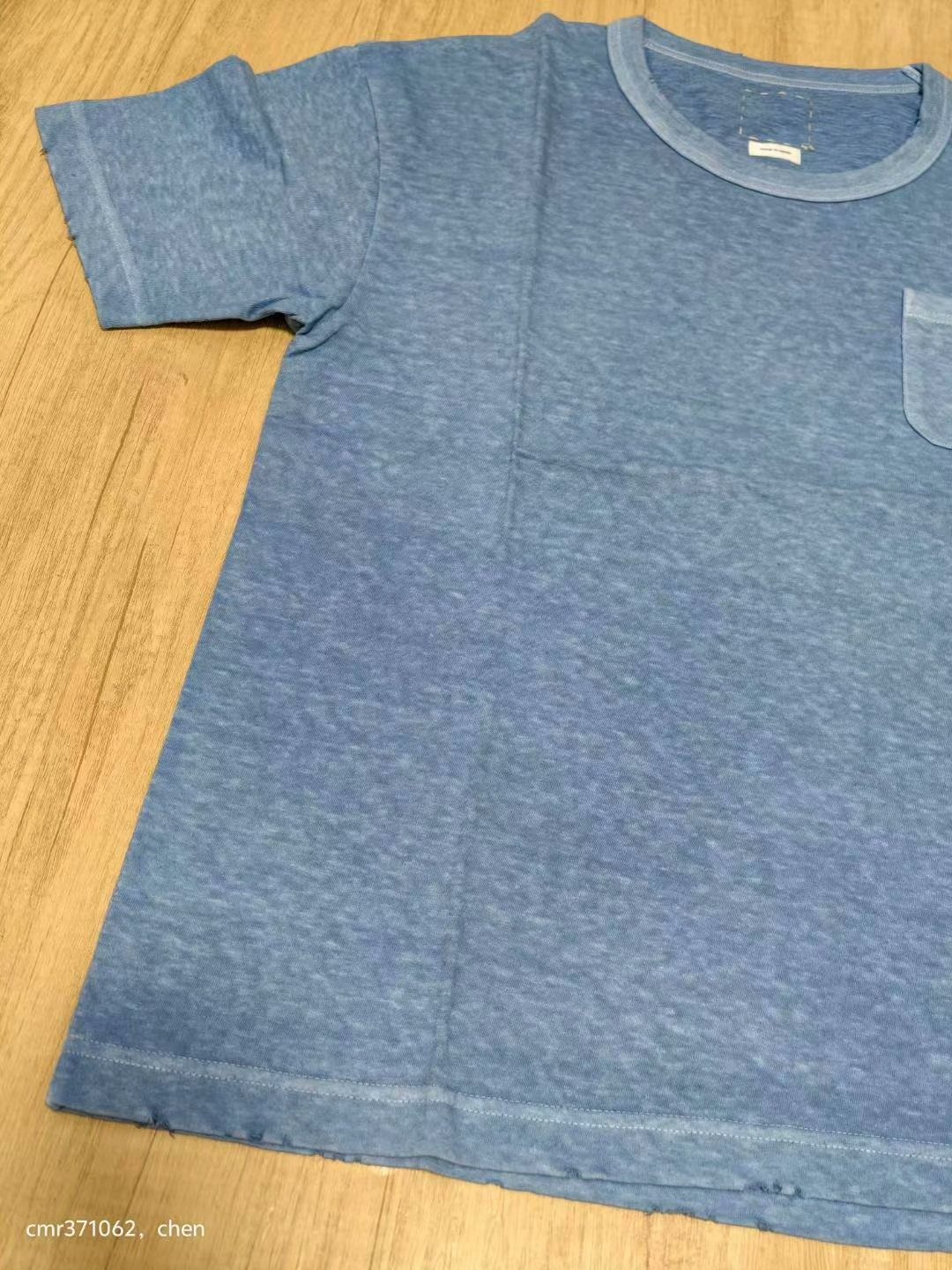 visvim 21ss Spot Jumbo Tee — detail