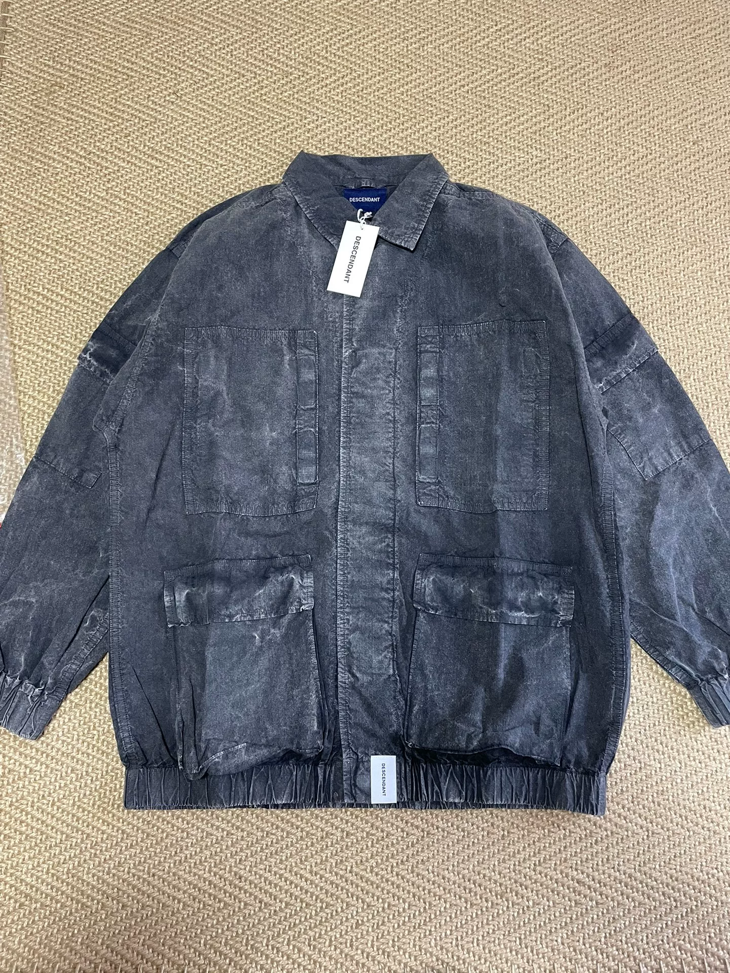 Descendant DWU Ripstop Four-Pocket Shirt Jacket 18AW — front