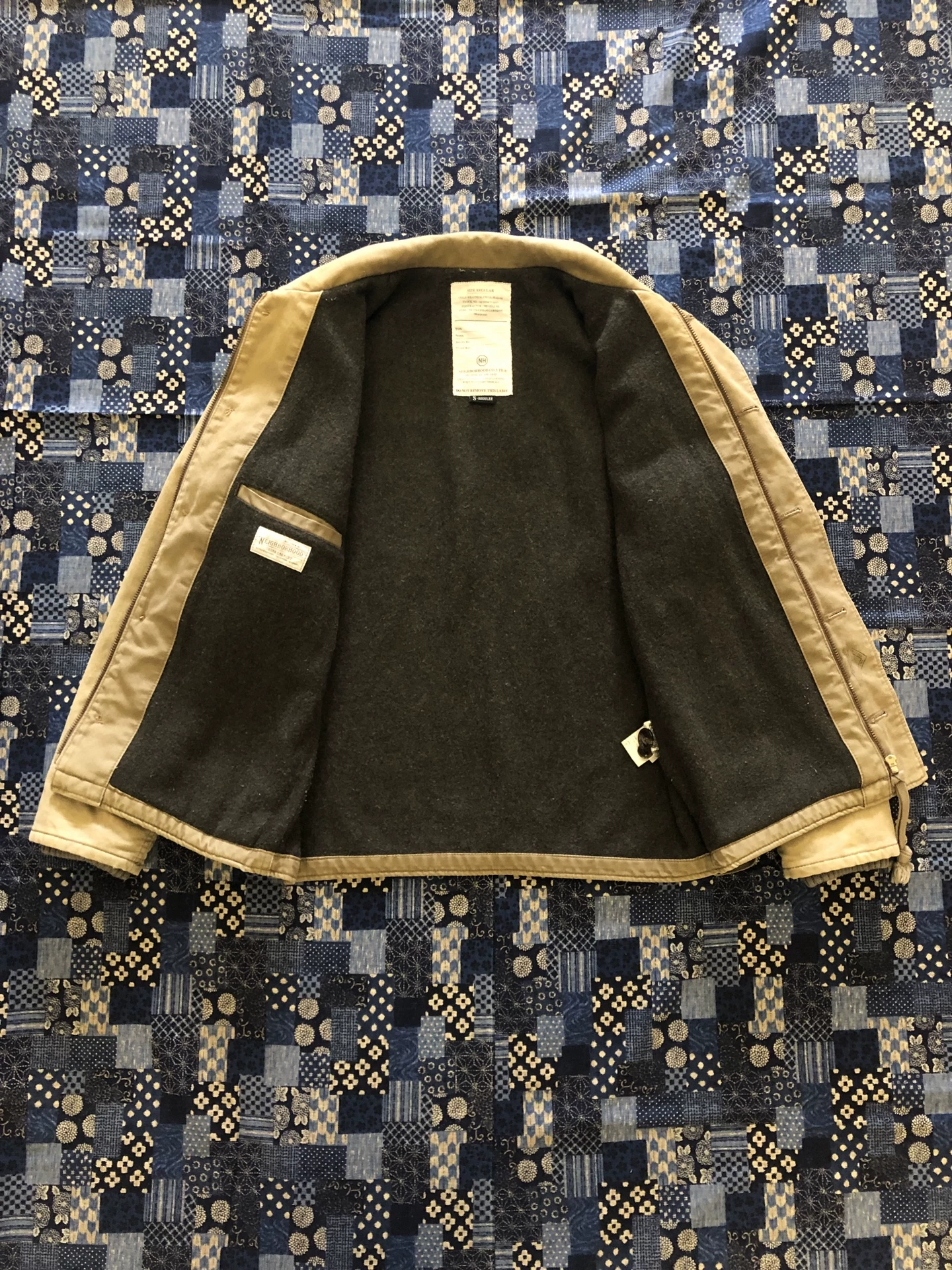 Neighborhood 12AW A-2D Wool Jacket — detail
