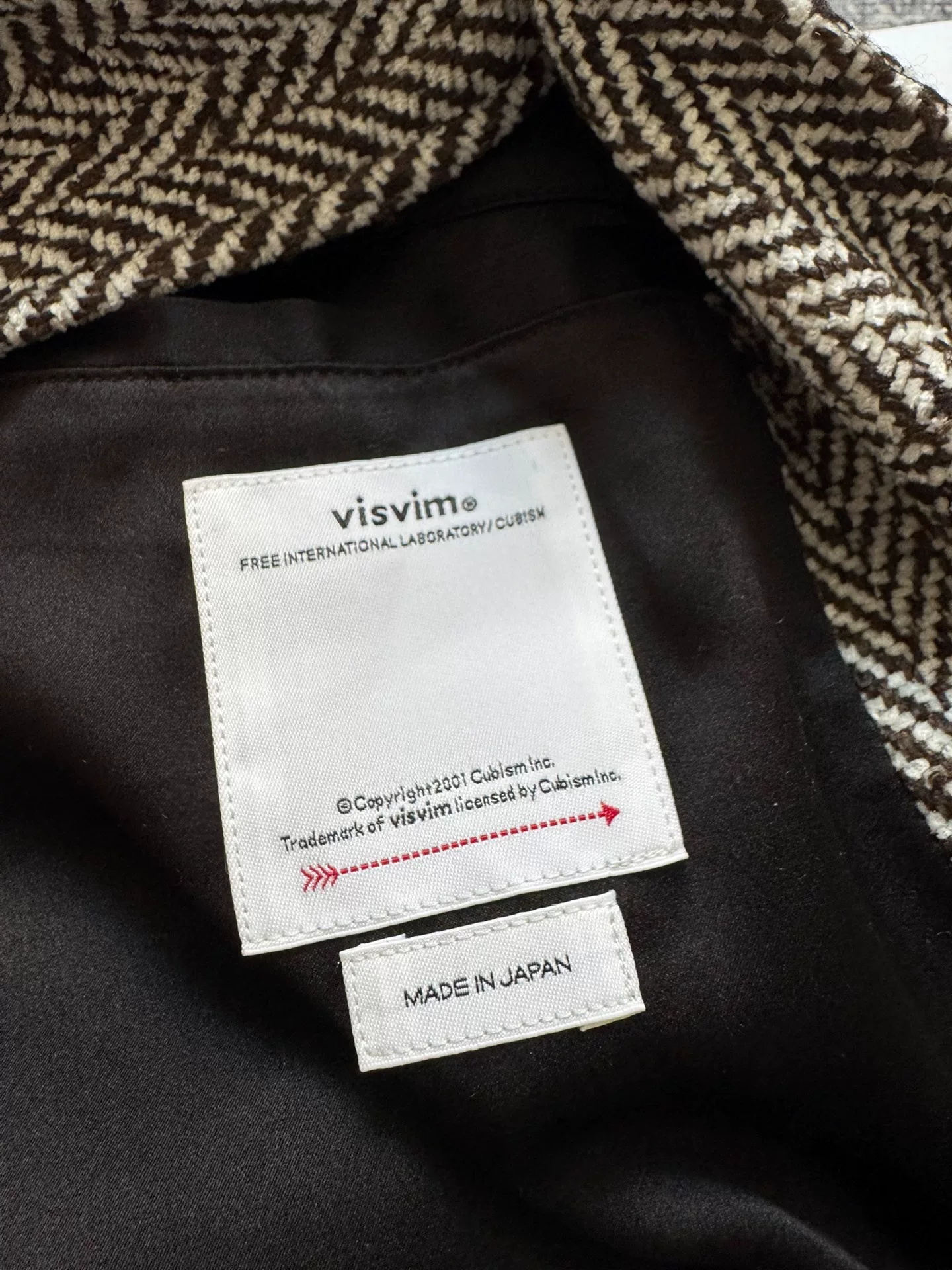 VISVIM 24AW BOWEN SILK BLAZER — back