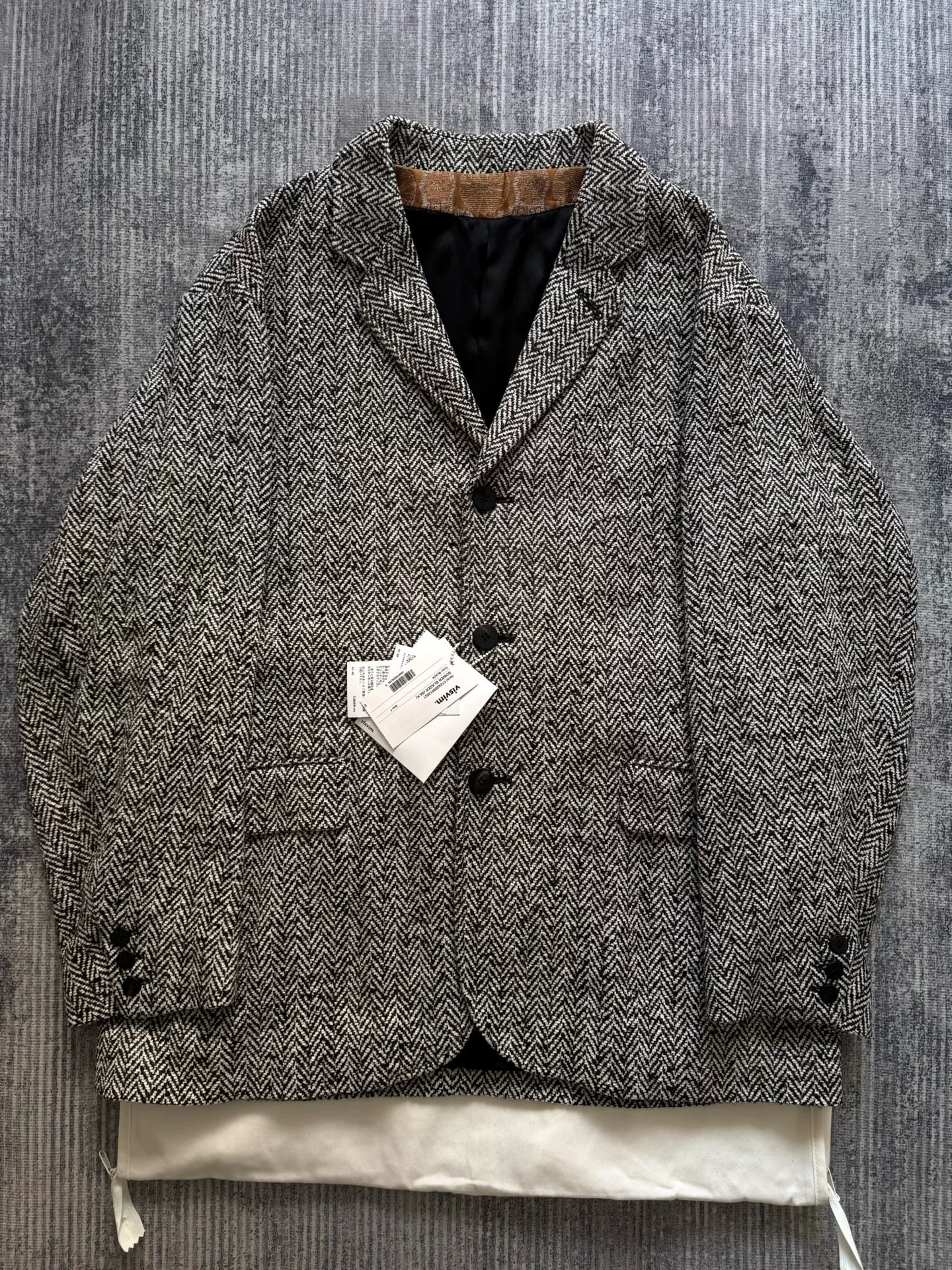 VISVIM 24AW BOWEN SILK BLAZER
