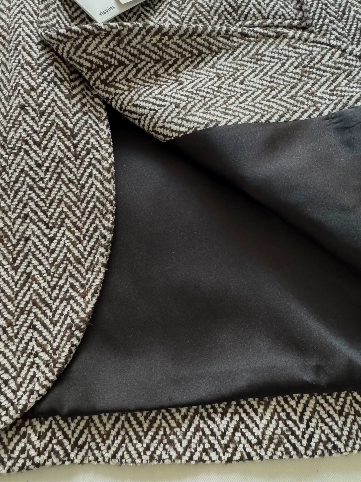 VISVIM 24AW BOWEN SILK BLAZER — detail