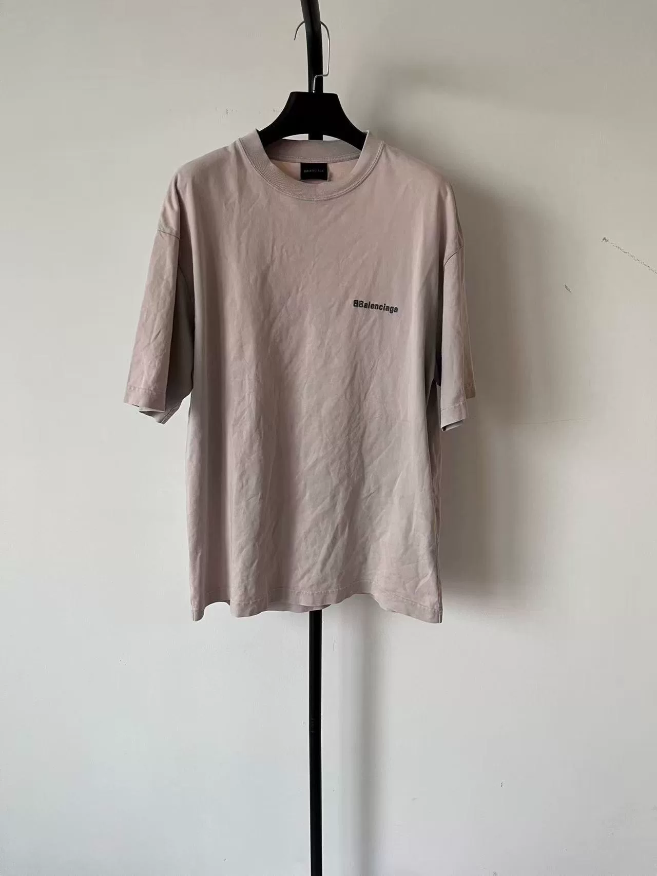 Balenciaga Logo Print Short-Sleeve T-Shirt