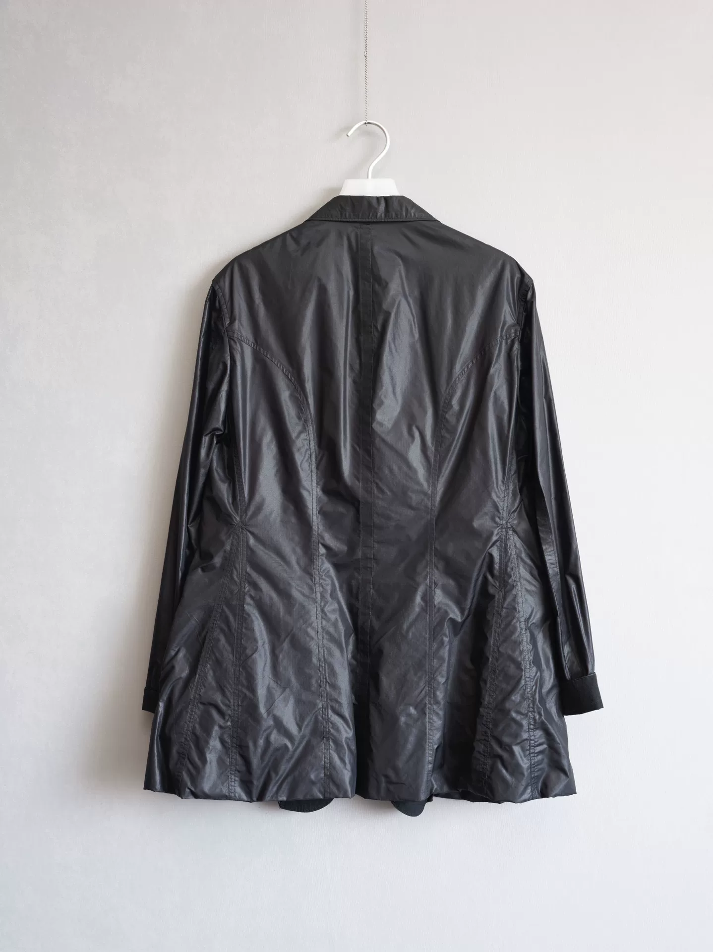 Yohji Yamamoto 13SS Deconstructed Nylon Coat — front
