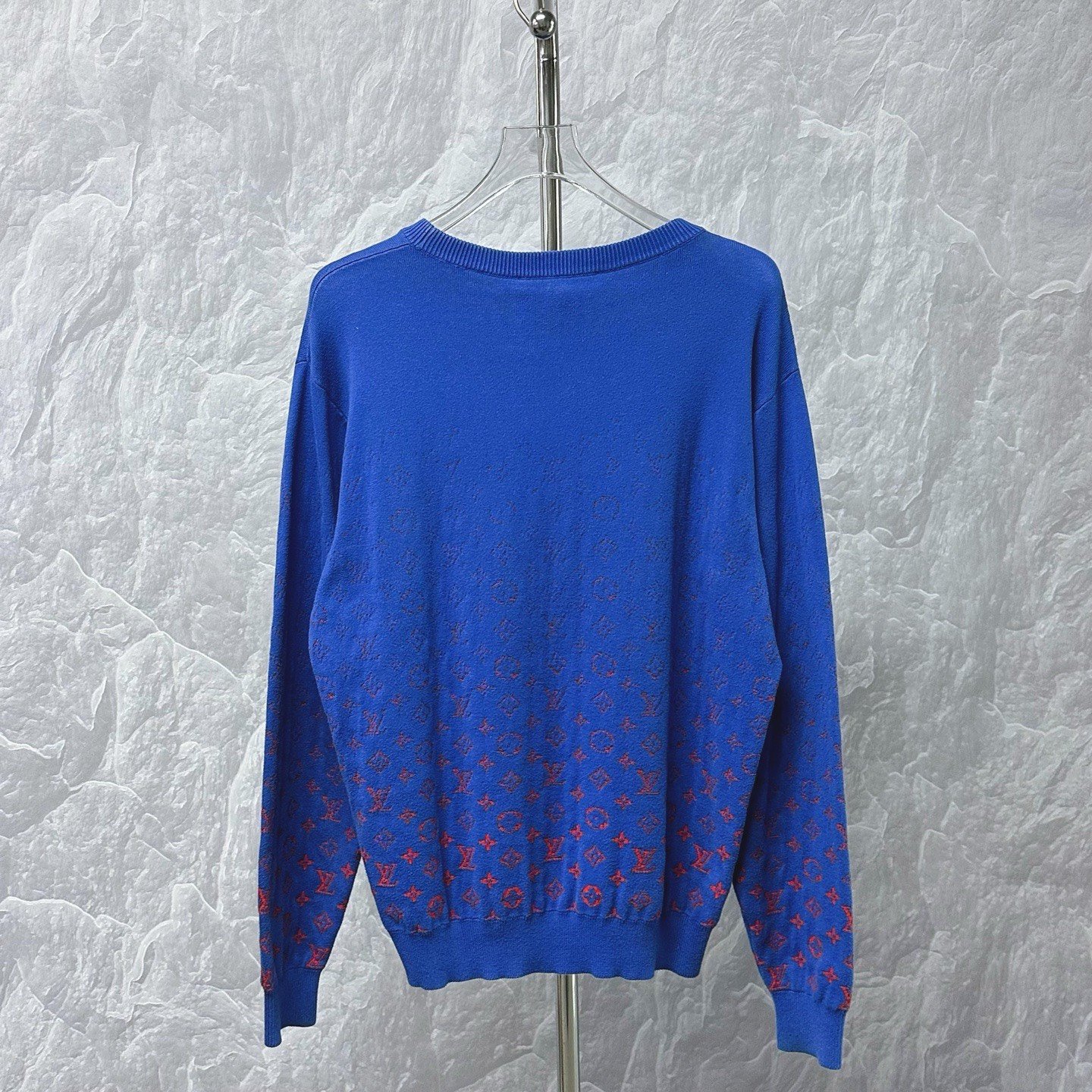 Louis Vuitton Gradient Knit Sweater — back