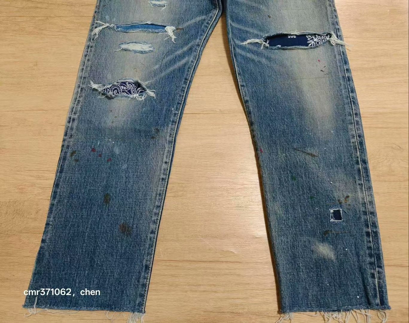 visvim 22 ICT Journeyman Pants — label