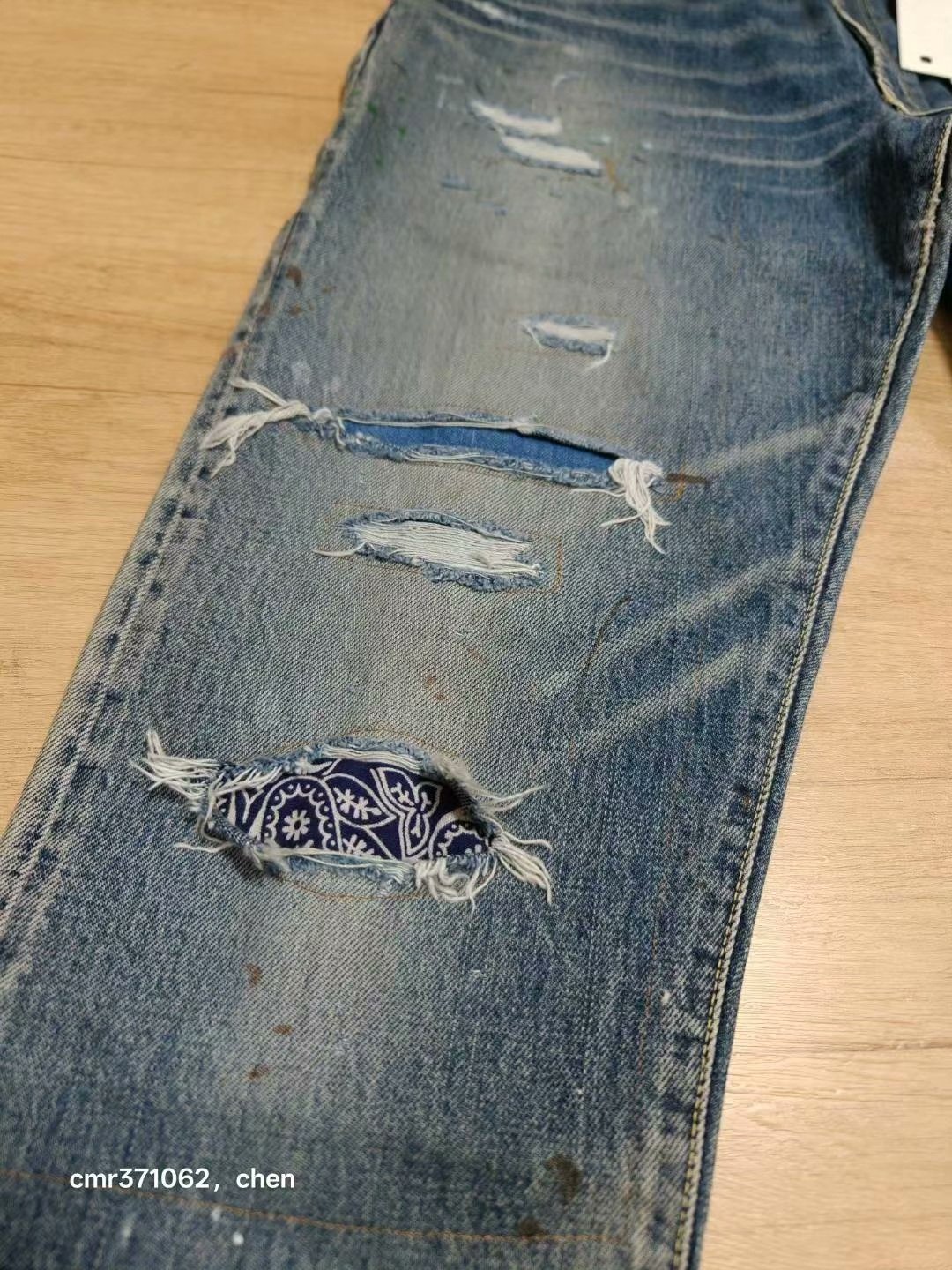 visvim 22 ICT Journeyman Pants — detail