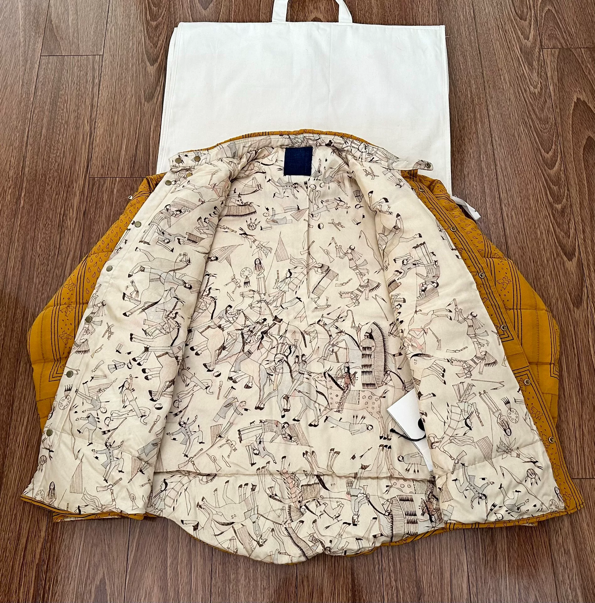 VISVIM ICT KERCHIEF DOWN JKT — detail