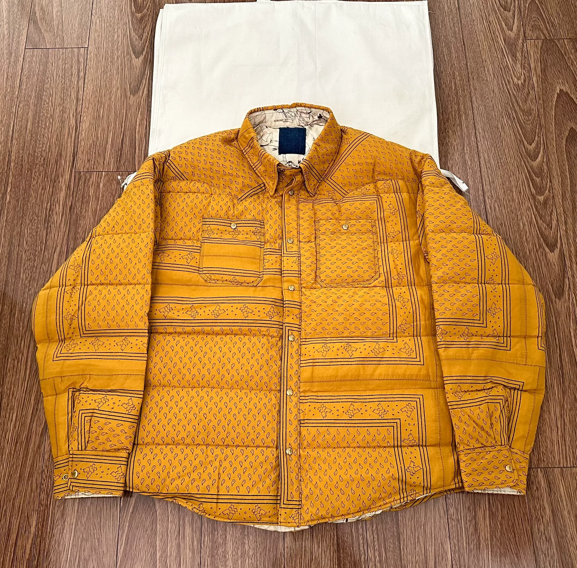 VISVIM ICT KERCHIEF DOWN JKT