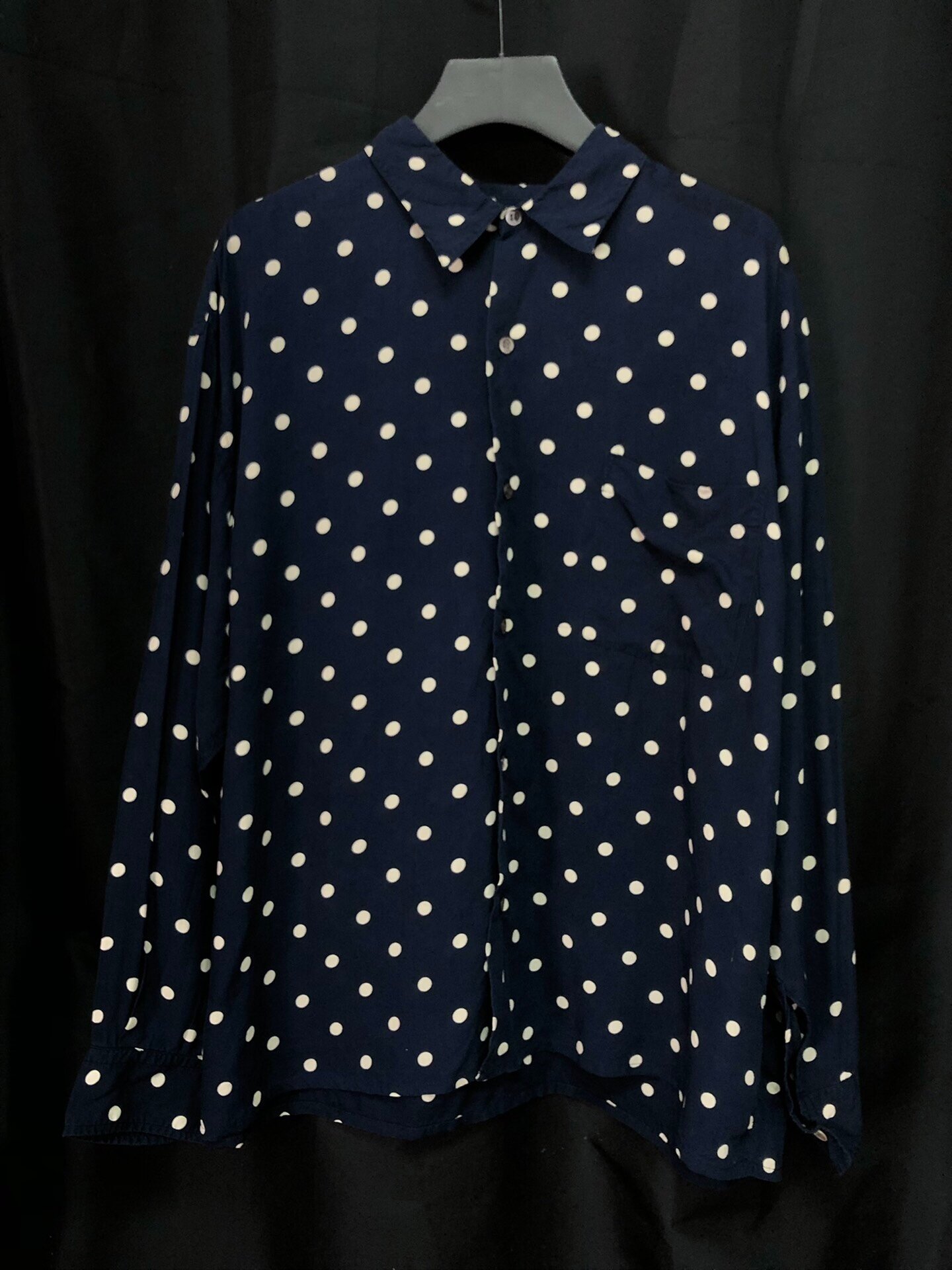 Comme des Garcons 89SS Discharge Polka Dot Shirt