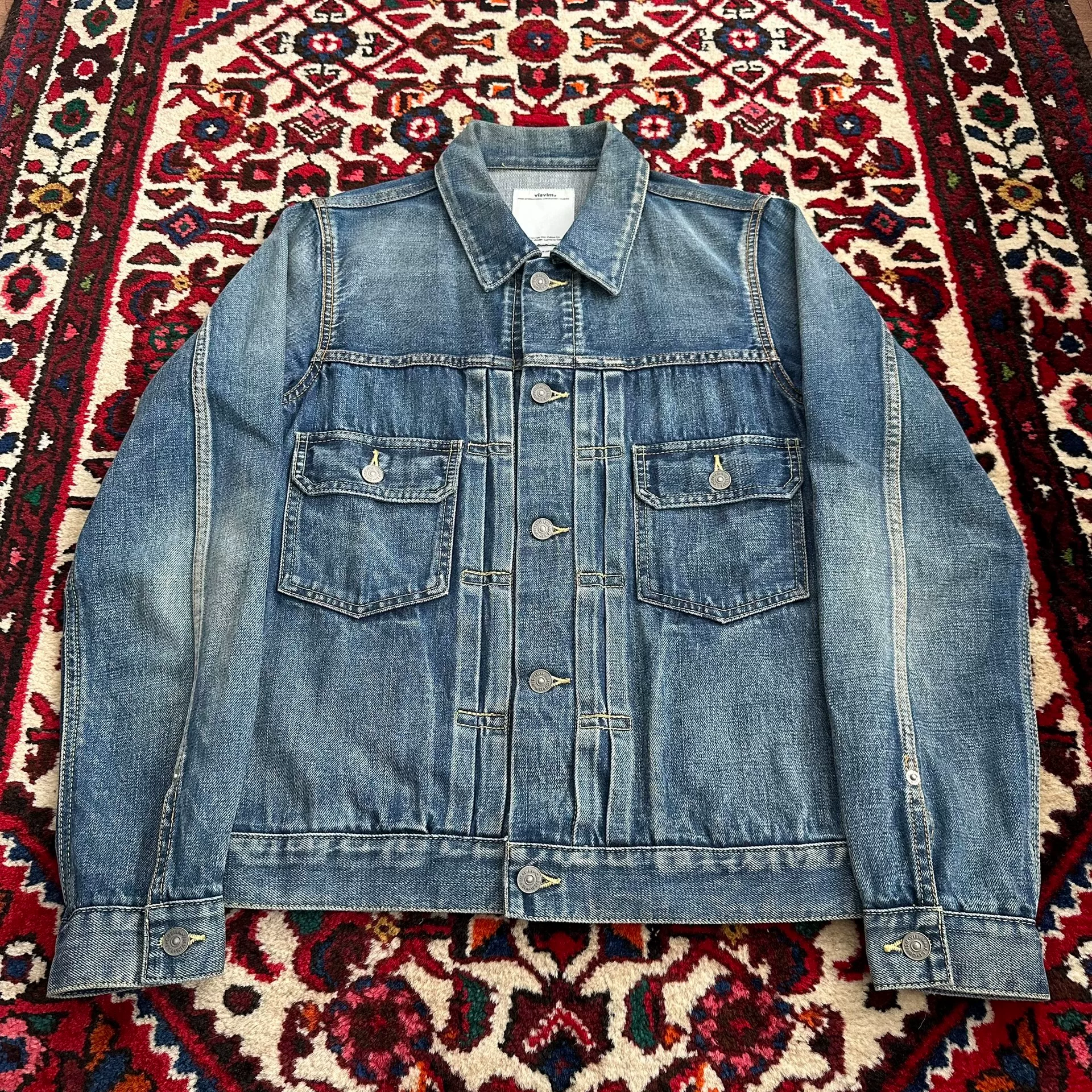 visvim 16aw 101 JKT Denim Jacket — detail