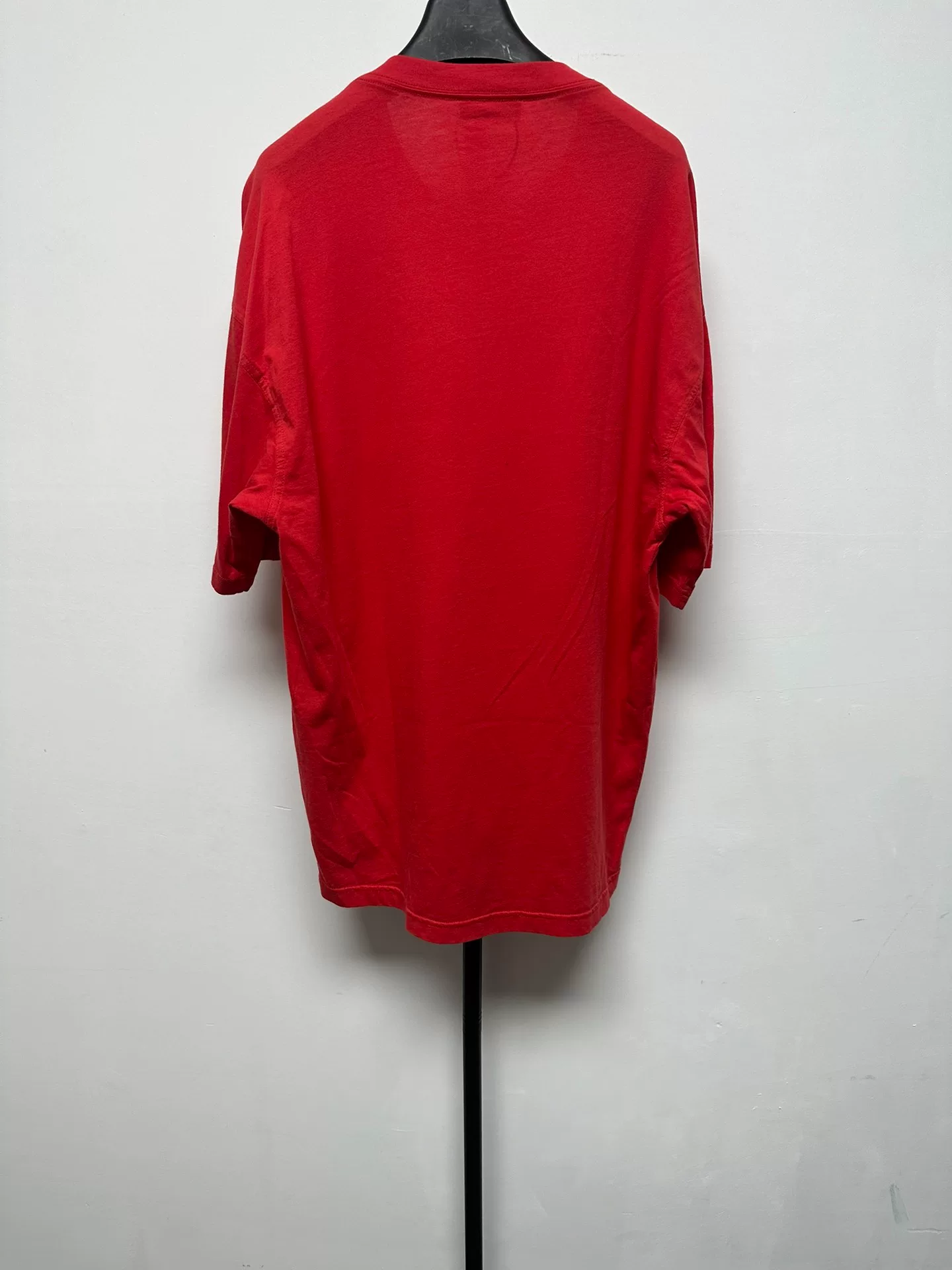 Balenciaga Red Short-Sleeve T-Shirt — front