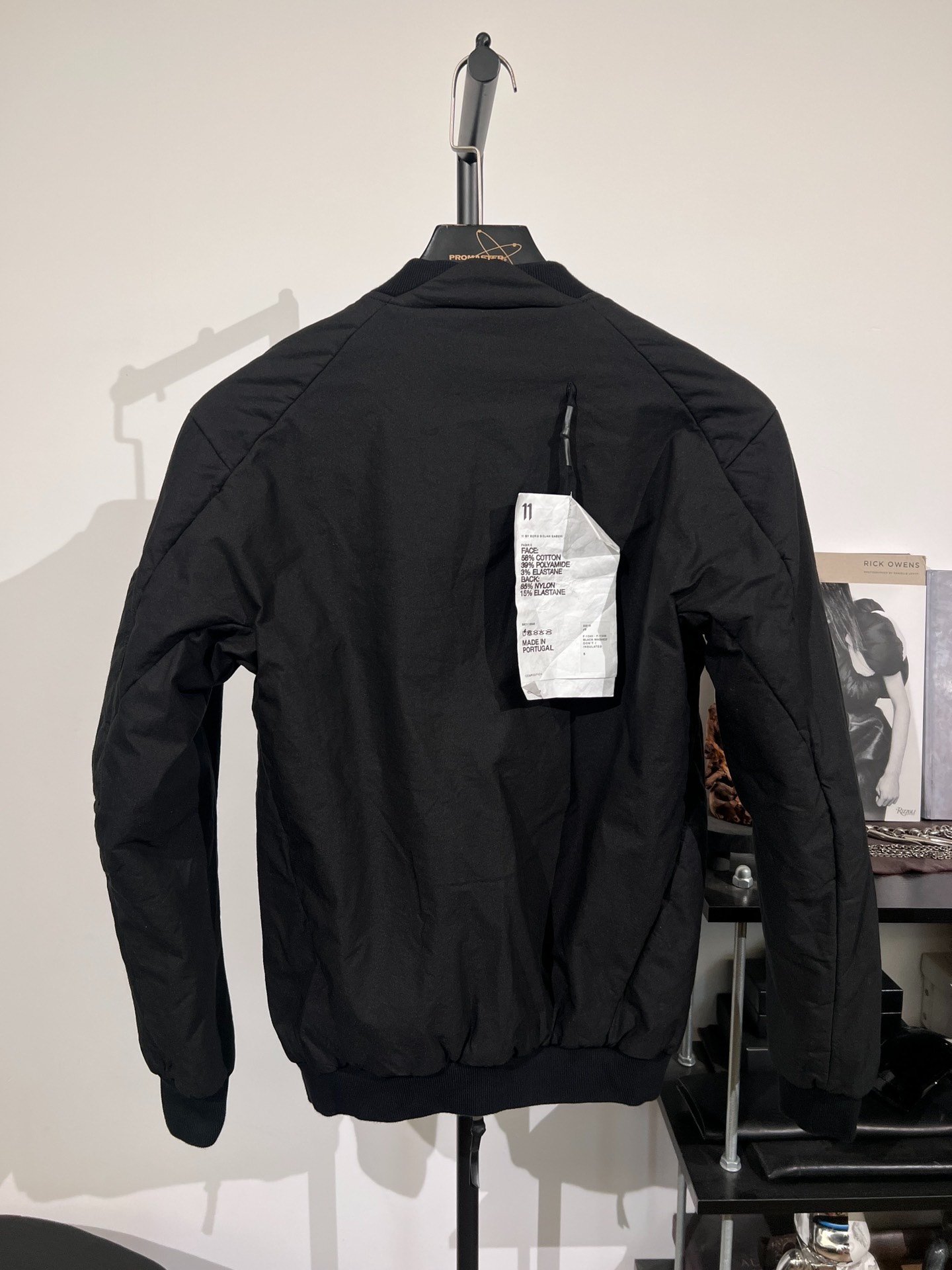 11 by Boris Bidjan Saberi MA-1 Flight Jacket — back