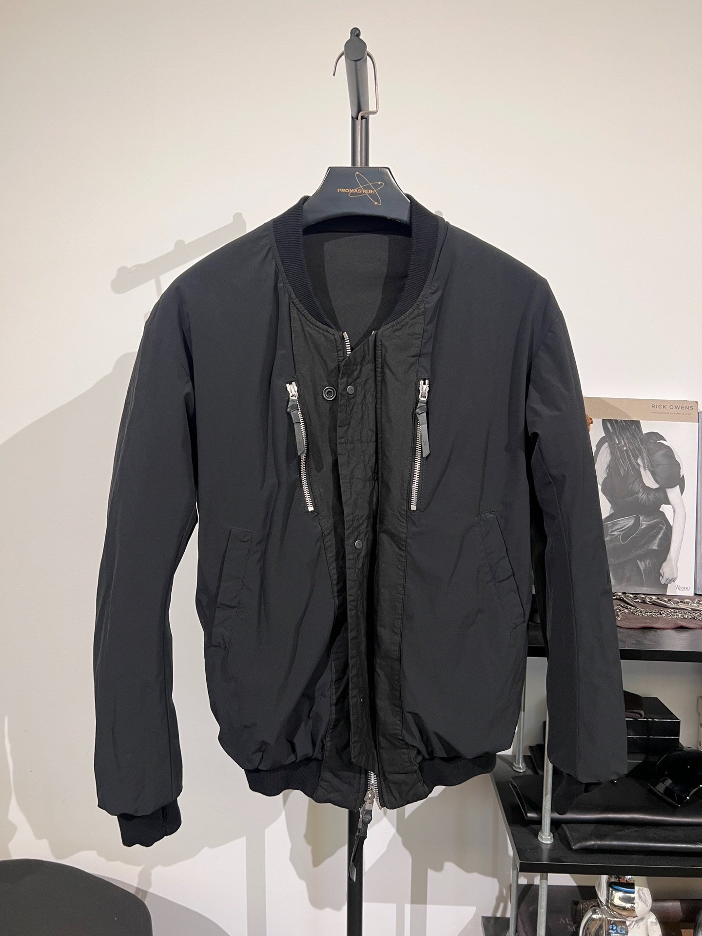 11 by Boris Bidjan Saberi MA-1 Flight Jacket — front
