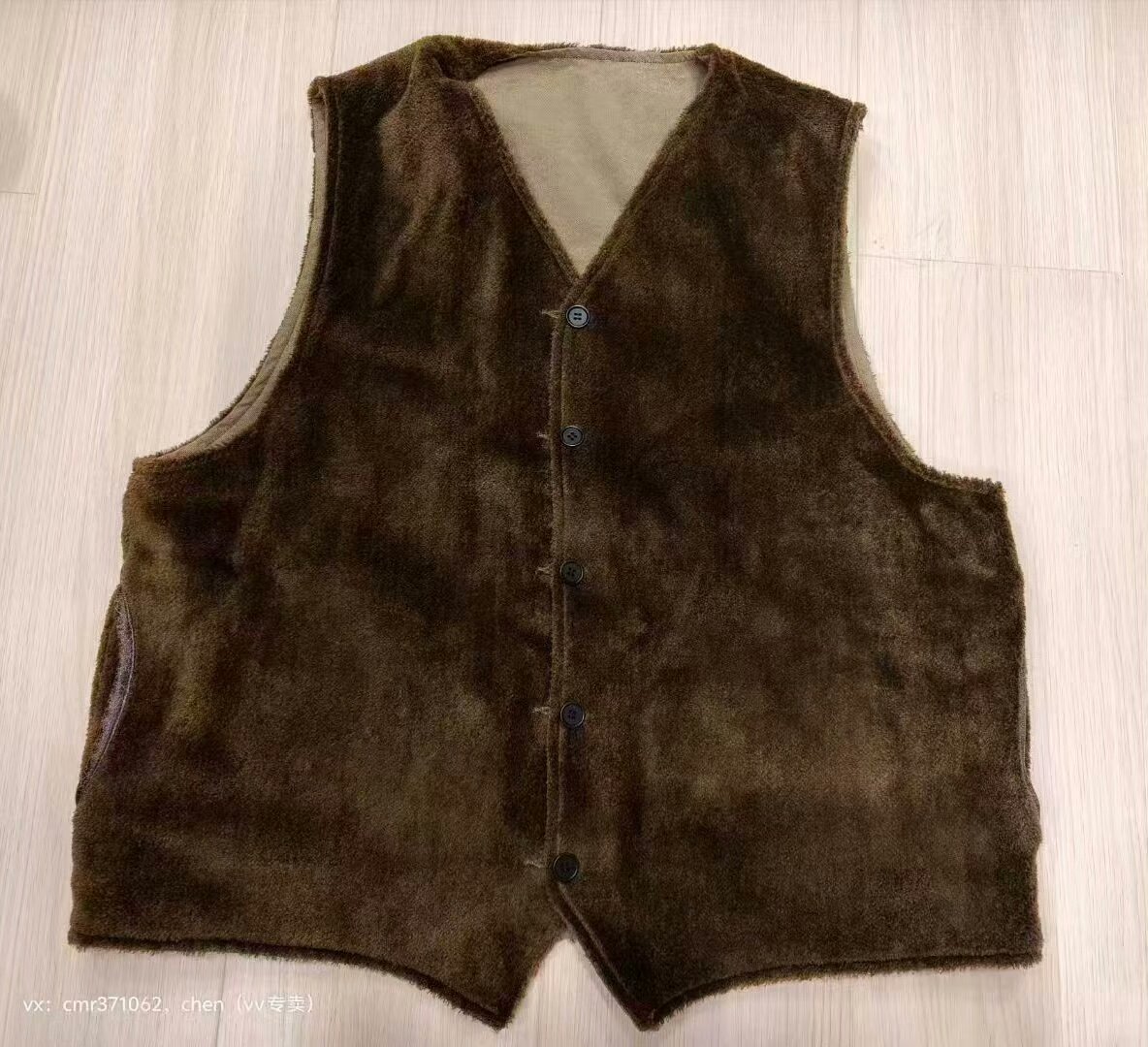 VISVIM 24SS CIVILIAN DECK VEST — back