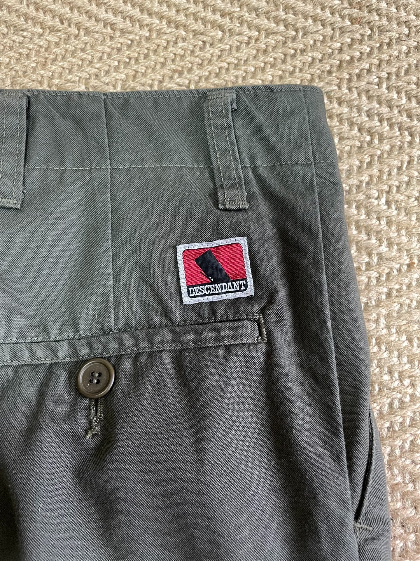 Descendant DC-4 Cropped Chino Pants — back