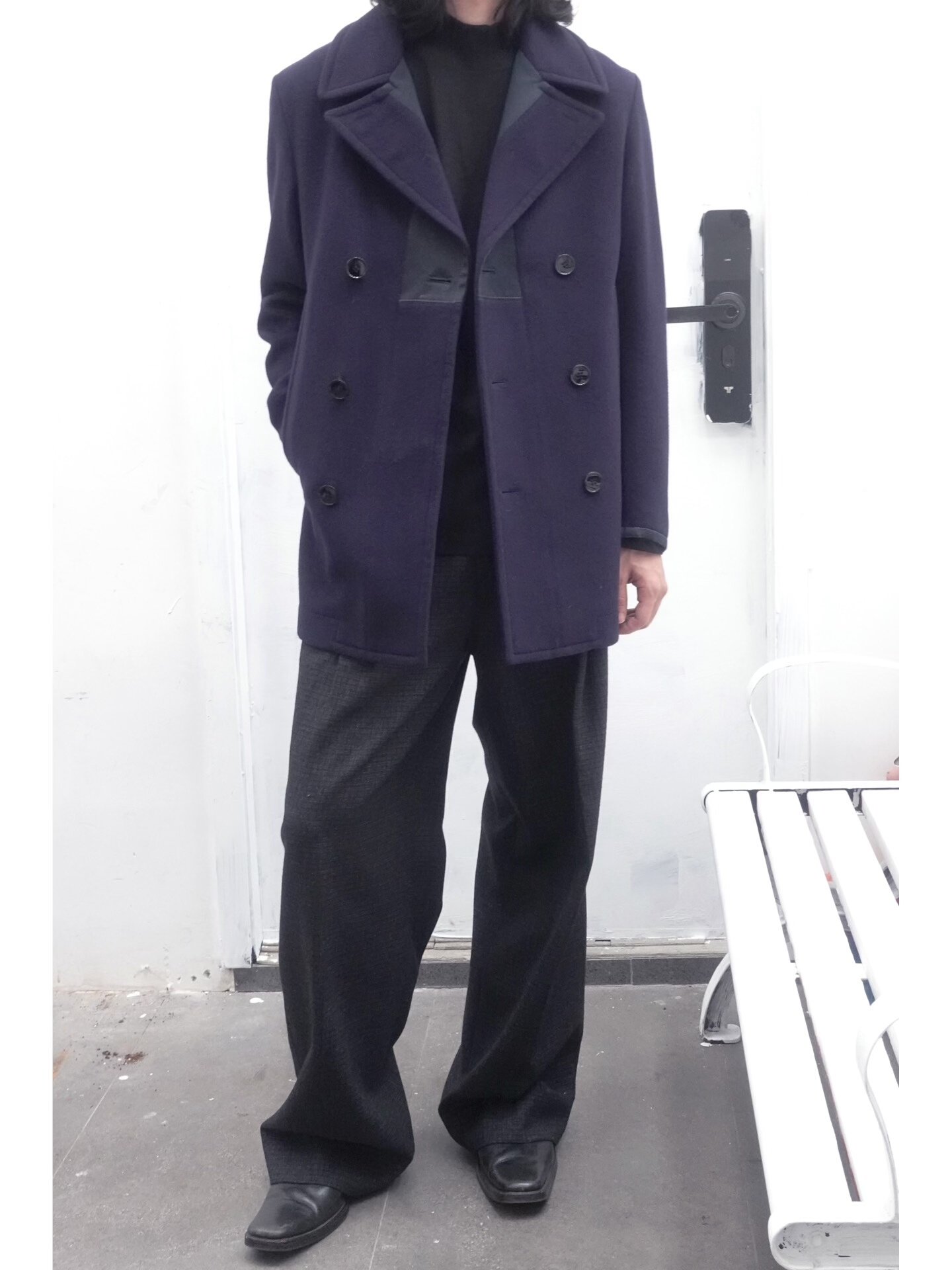 Alexander McQueen AW2012 Double-Breasted Blazer — front