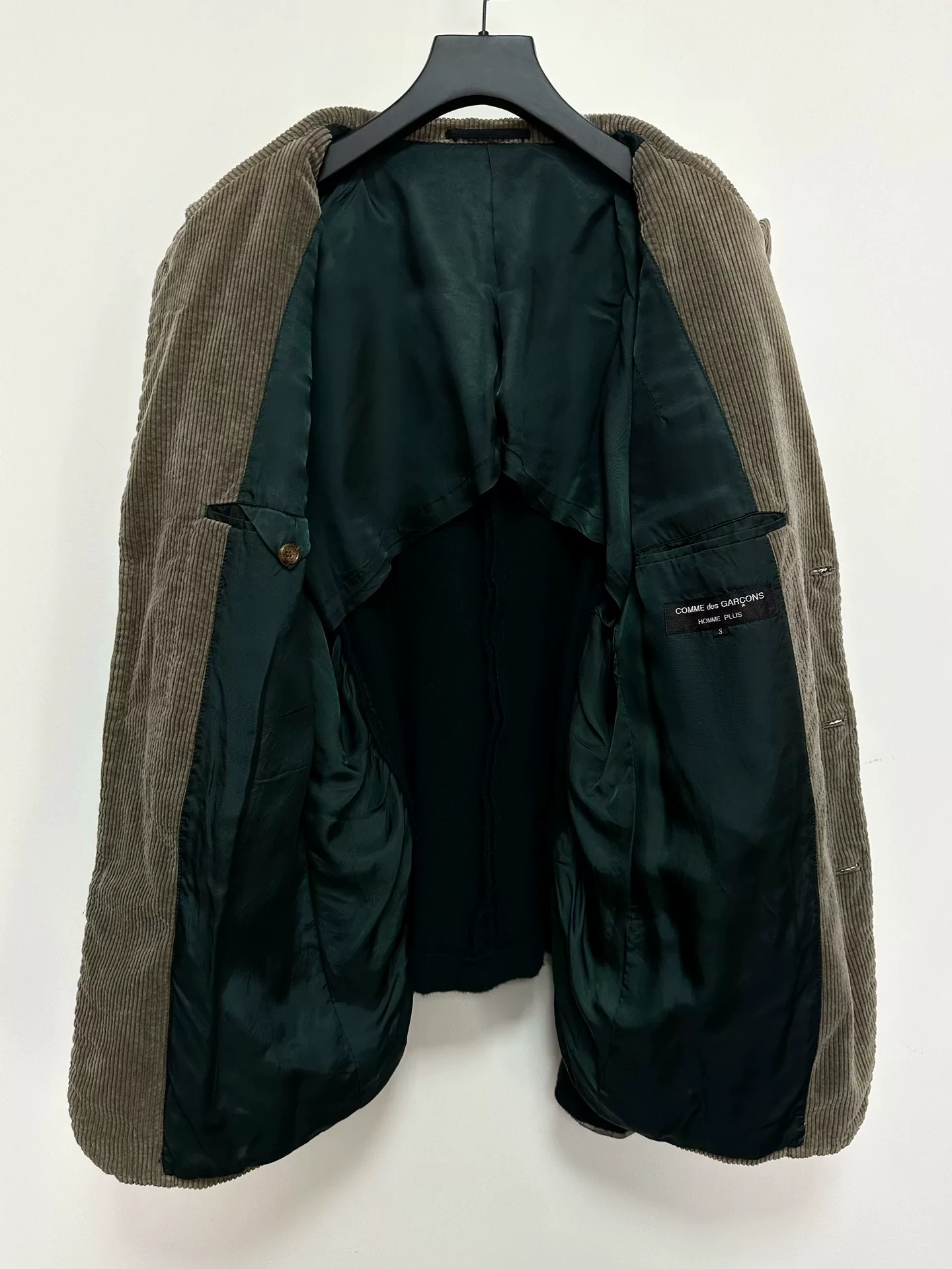 Comme des Garçons 94AW Fleece Show Coat — front