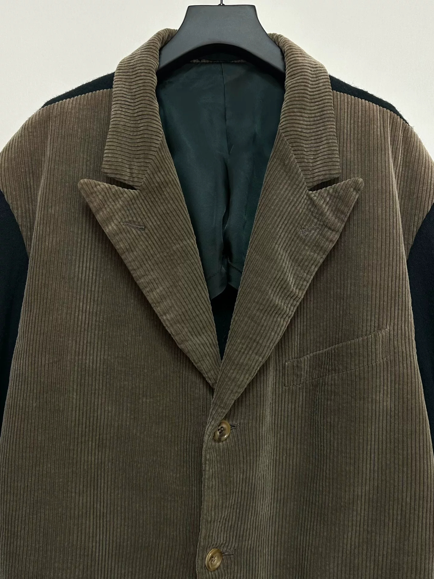 Comme des Garçons 94AW Fleece Show Coat — back