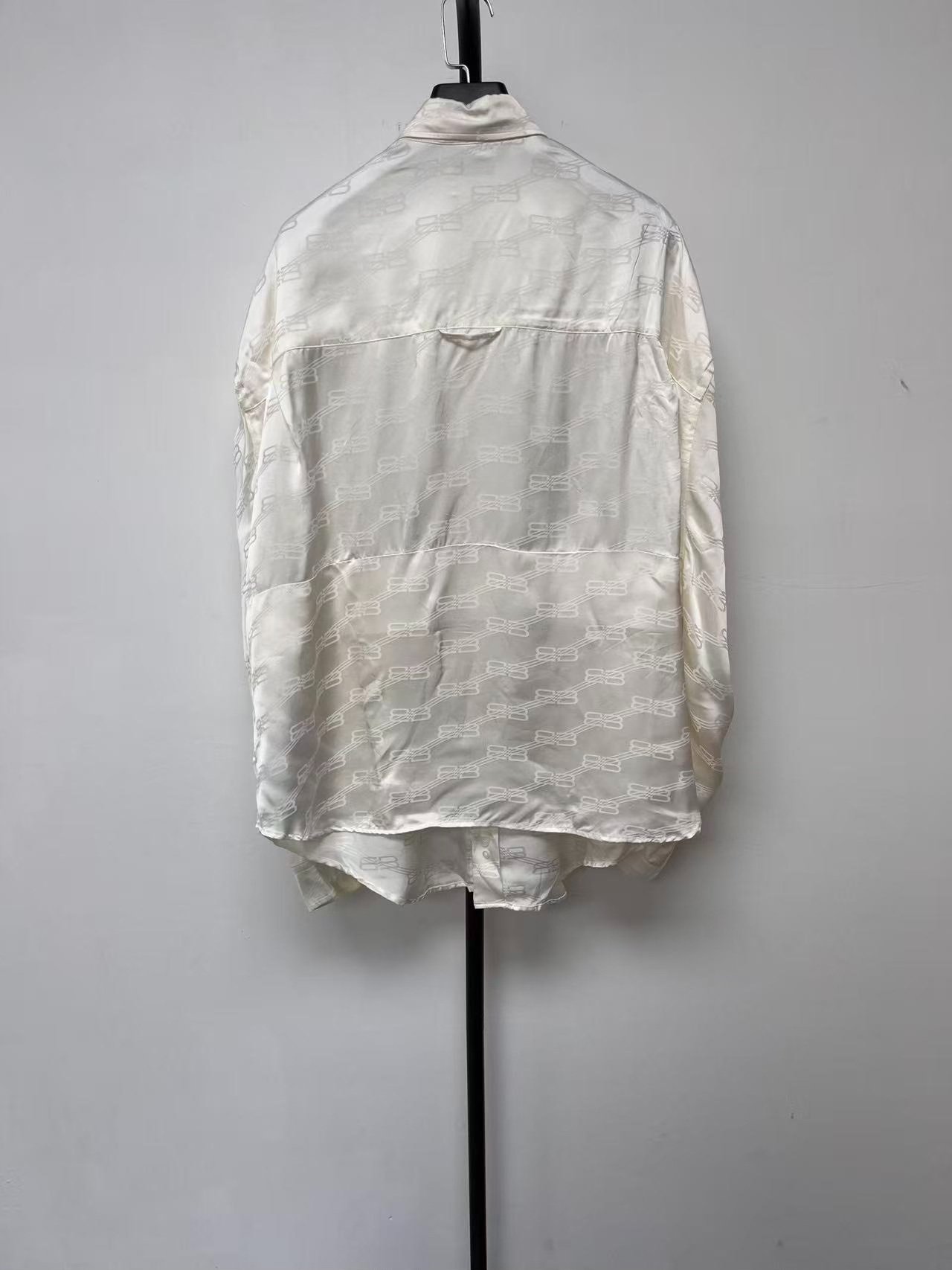 Balenciaga BB Monogram Full Logo Shirt — front