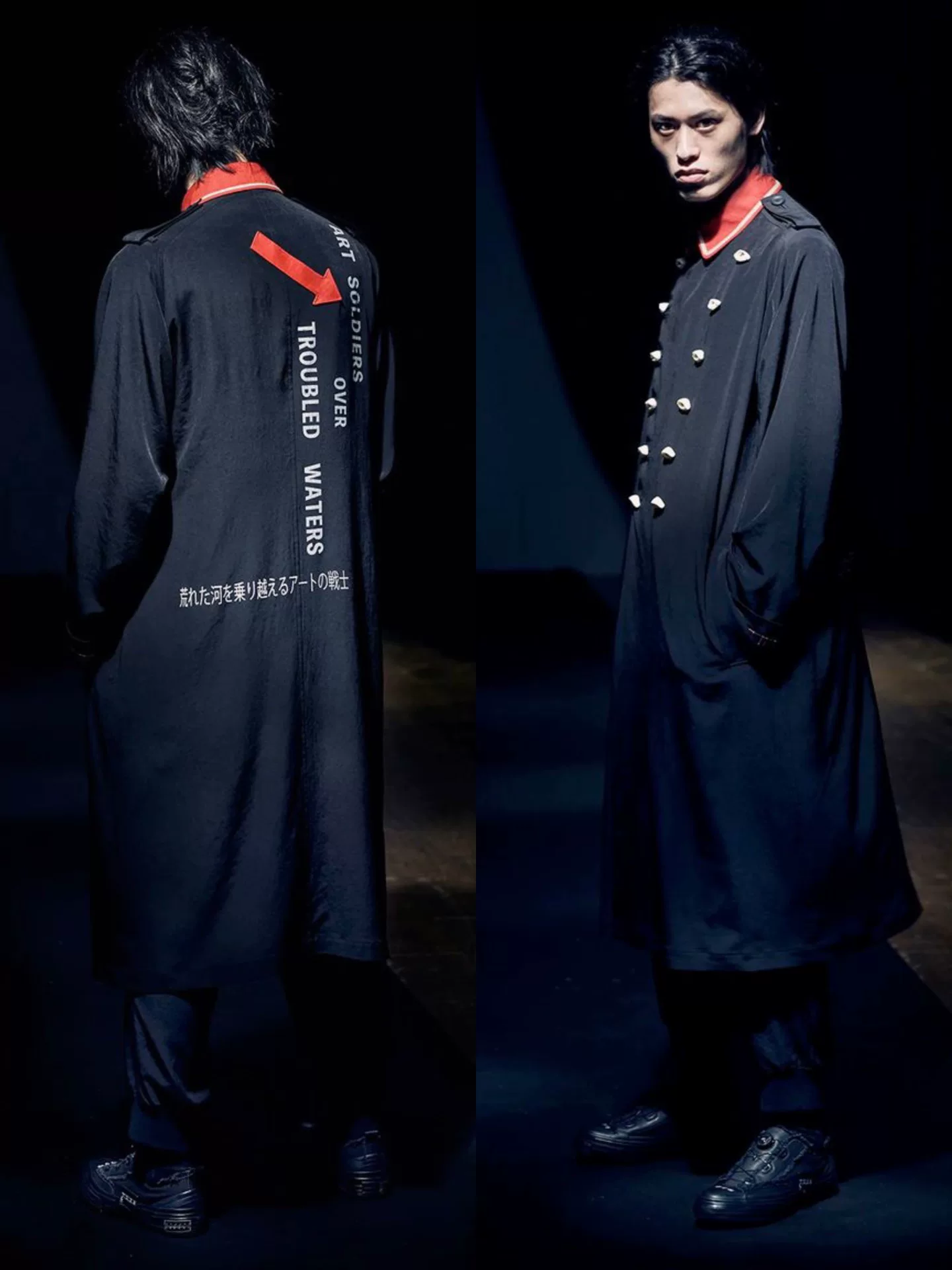 Yohji Yamamoto 21SS Napoleon Coat — front