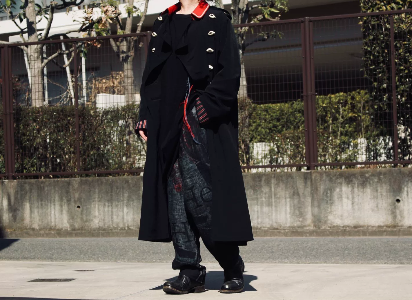 Yohji Yamamoto 21SS Napoleon Coat — label