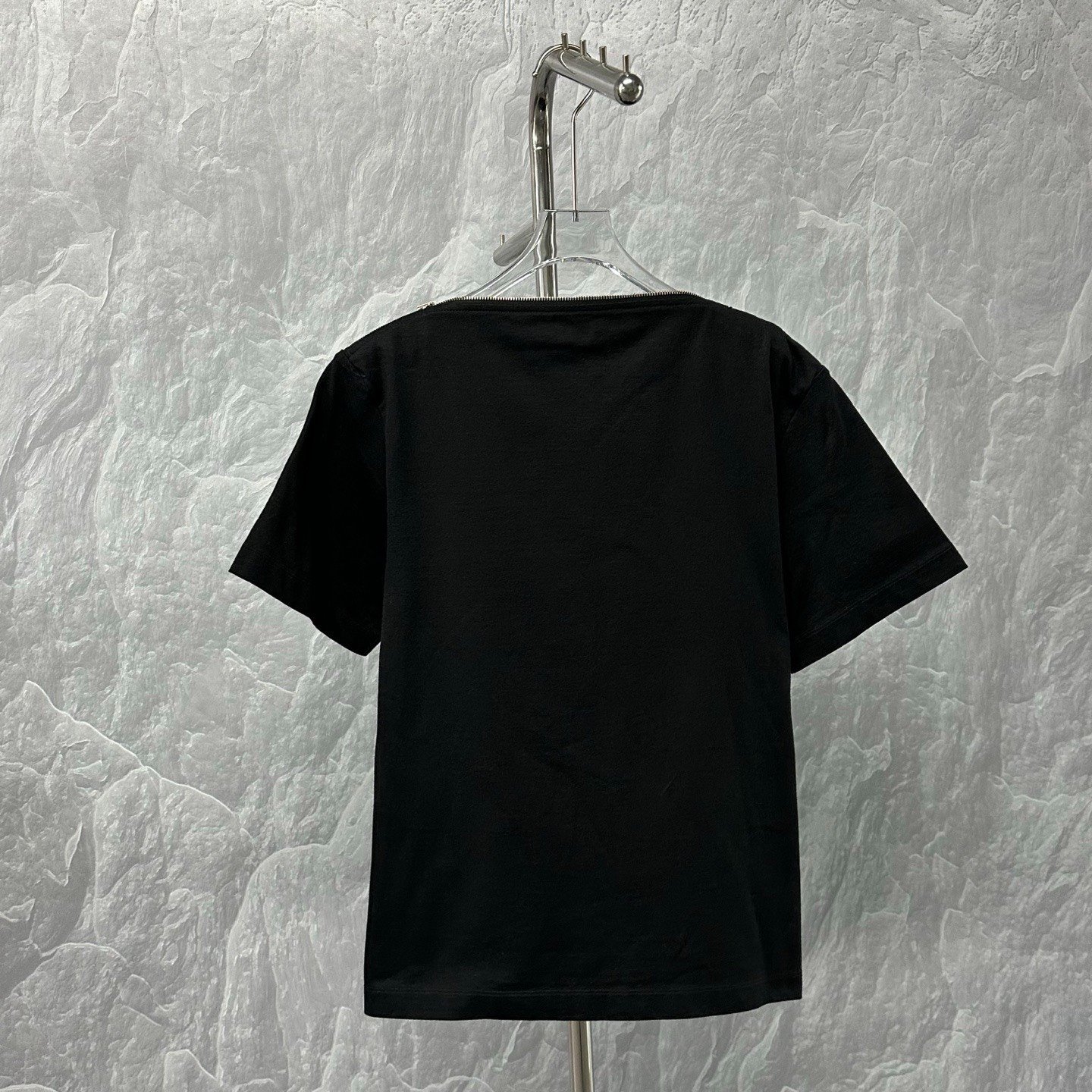 Louis Vuitton SS24 Zip Off-Shoulder Top — back