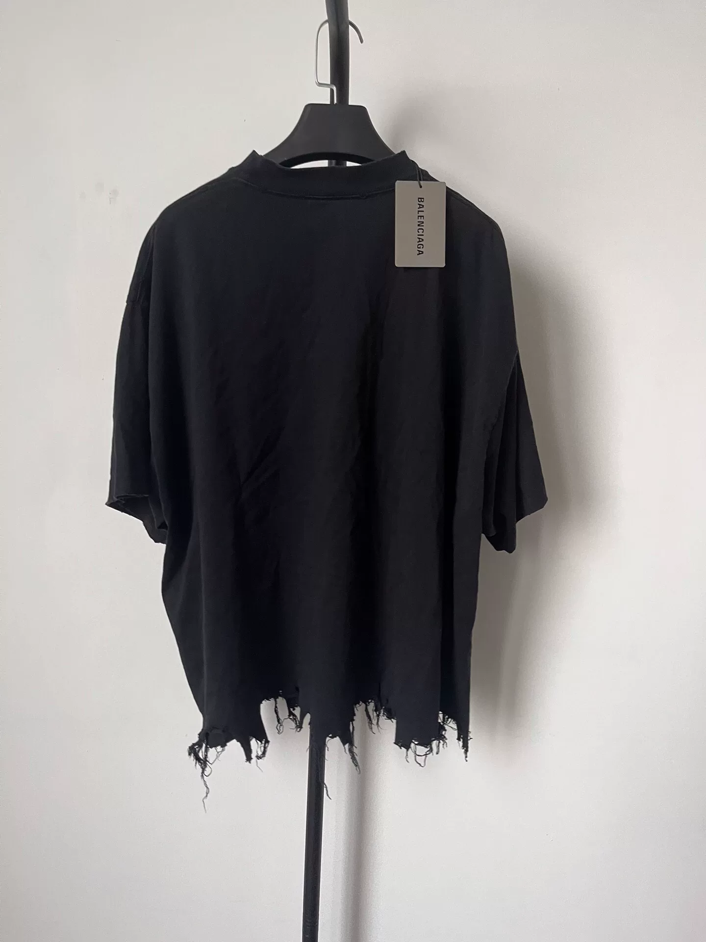 Balenciaga Logo Short-Sleeve T-Shirt — front