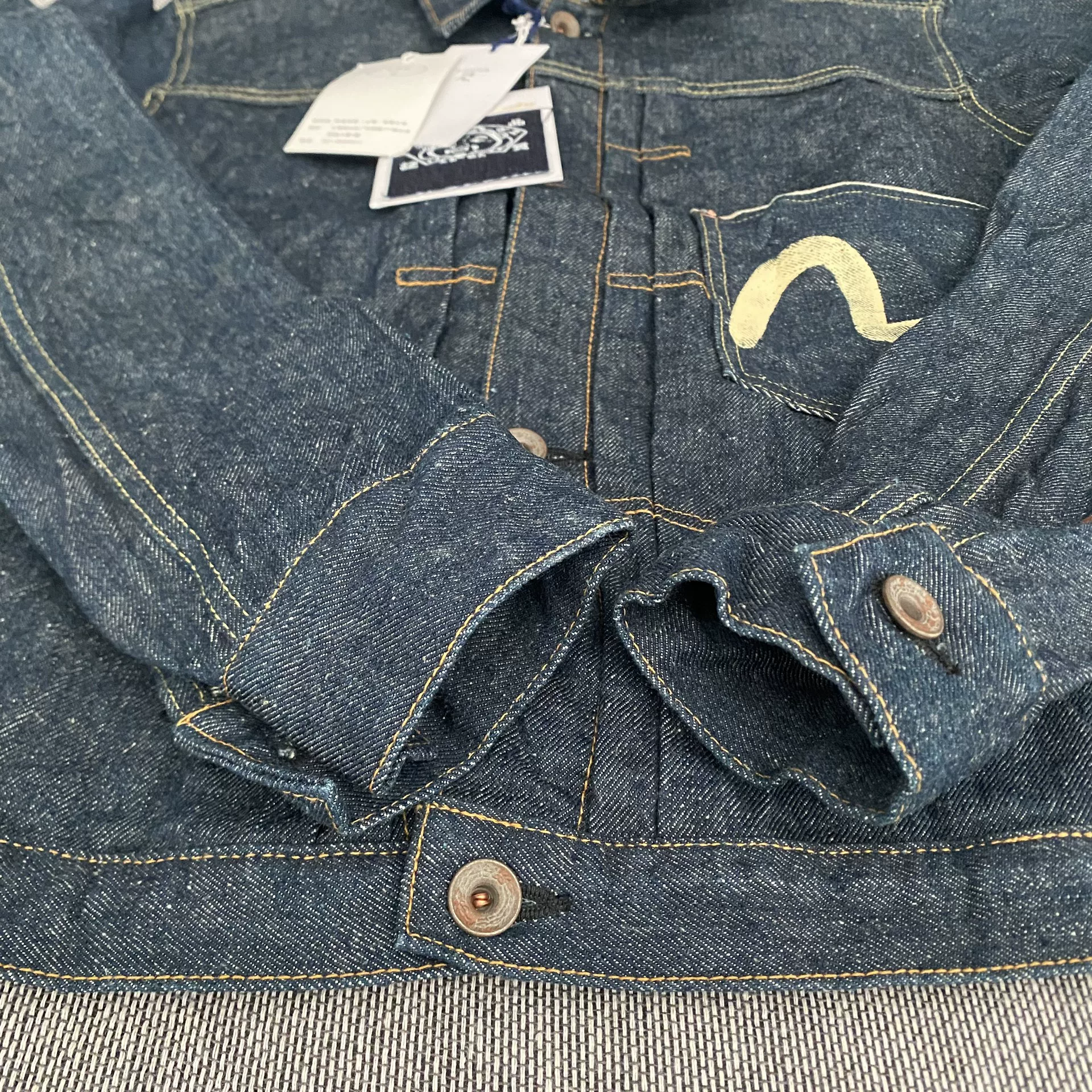 Evisu Private Stock No1 Denim Jacket — back