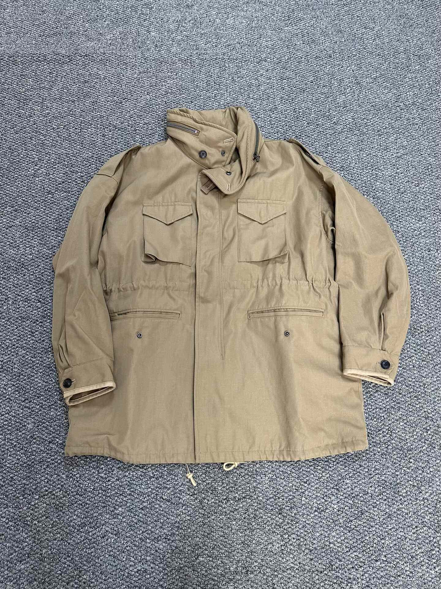 visvim bickle w/l m65 jacket — front