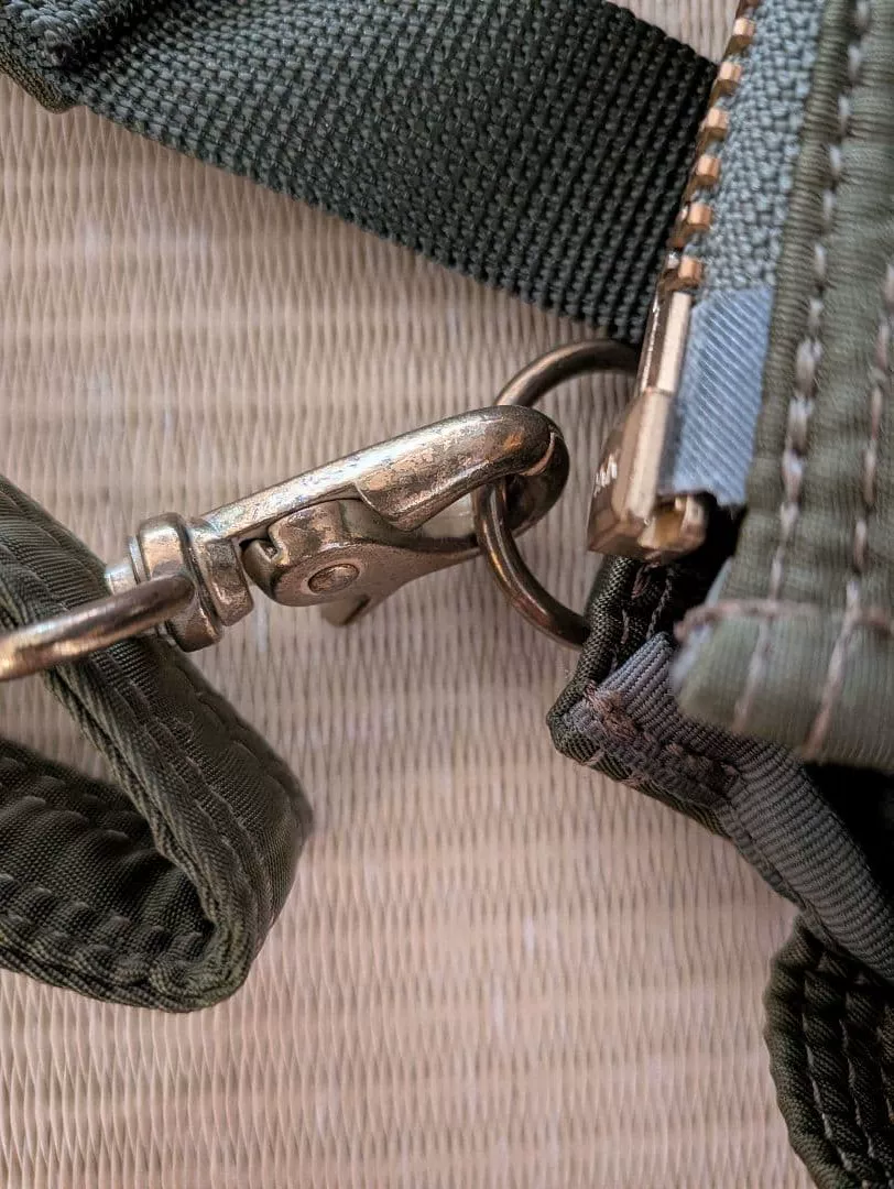 Porter Sacai Green Crossbody Bag — detail