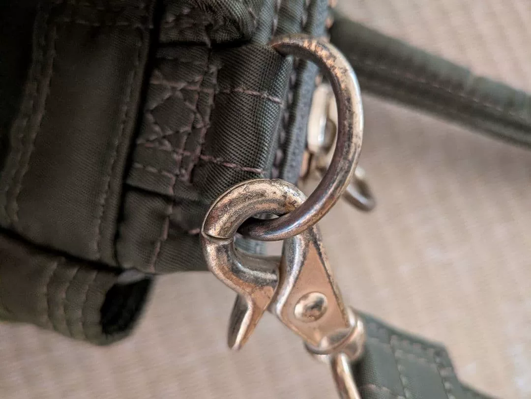 Porter Sacai Green Crossbody Bag — front