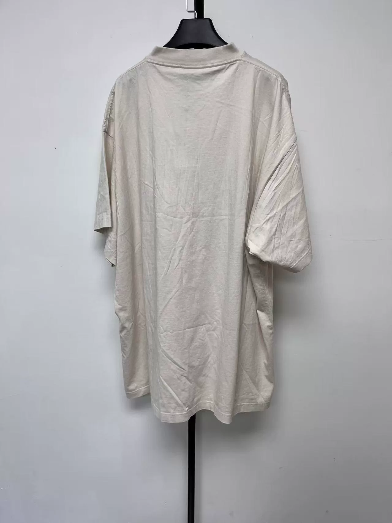Balenciaga Loose Fit Letter Print T-Shirt — front