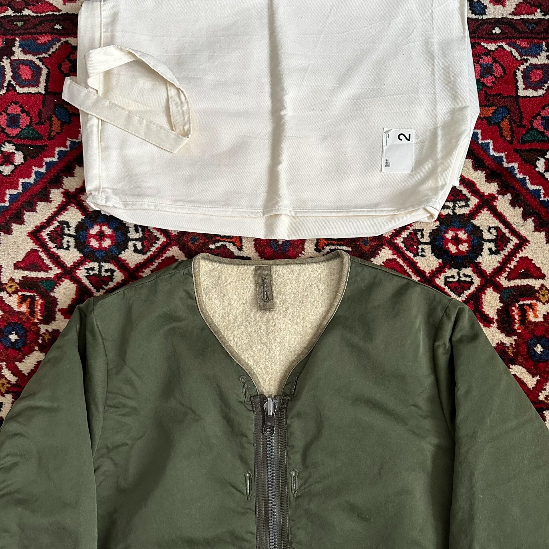 visvim 15aw Iris Liner Jacket — detail
