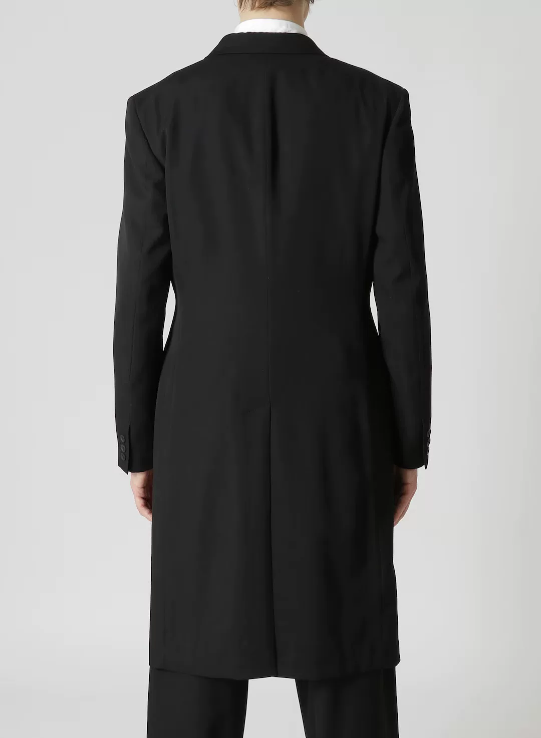 Yohji Yamamoto Regulation Doctor Jacket — back