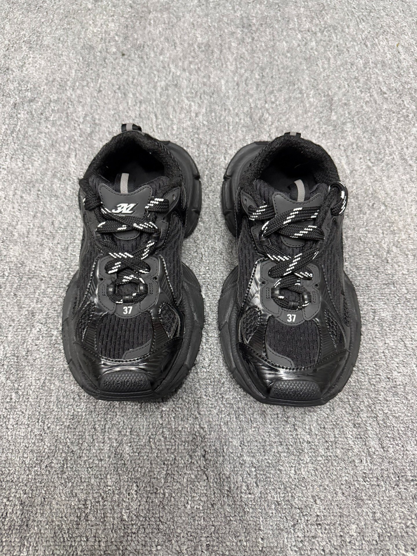 Balenciaga 3XL Black Dad Shoes 37 — front