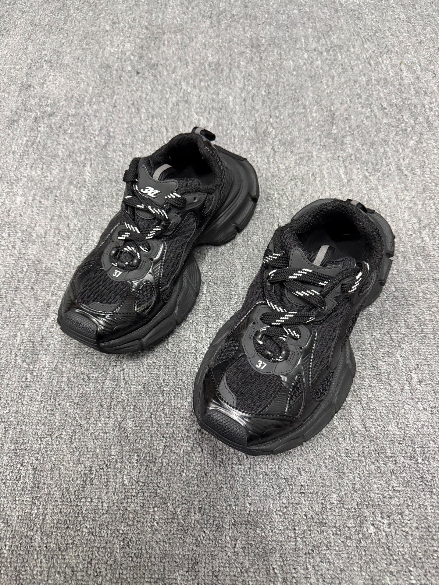 Balenciaga 3XL Black Dad Shoes 37