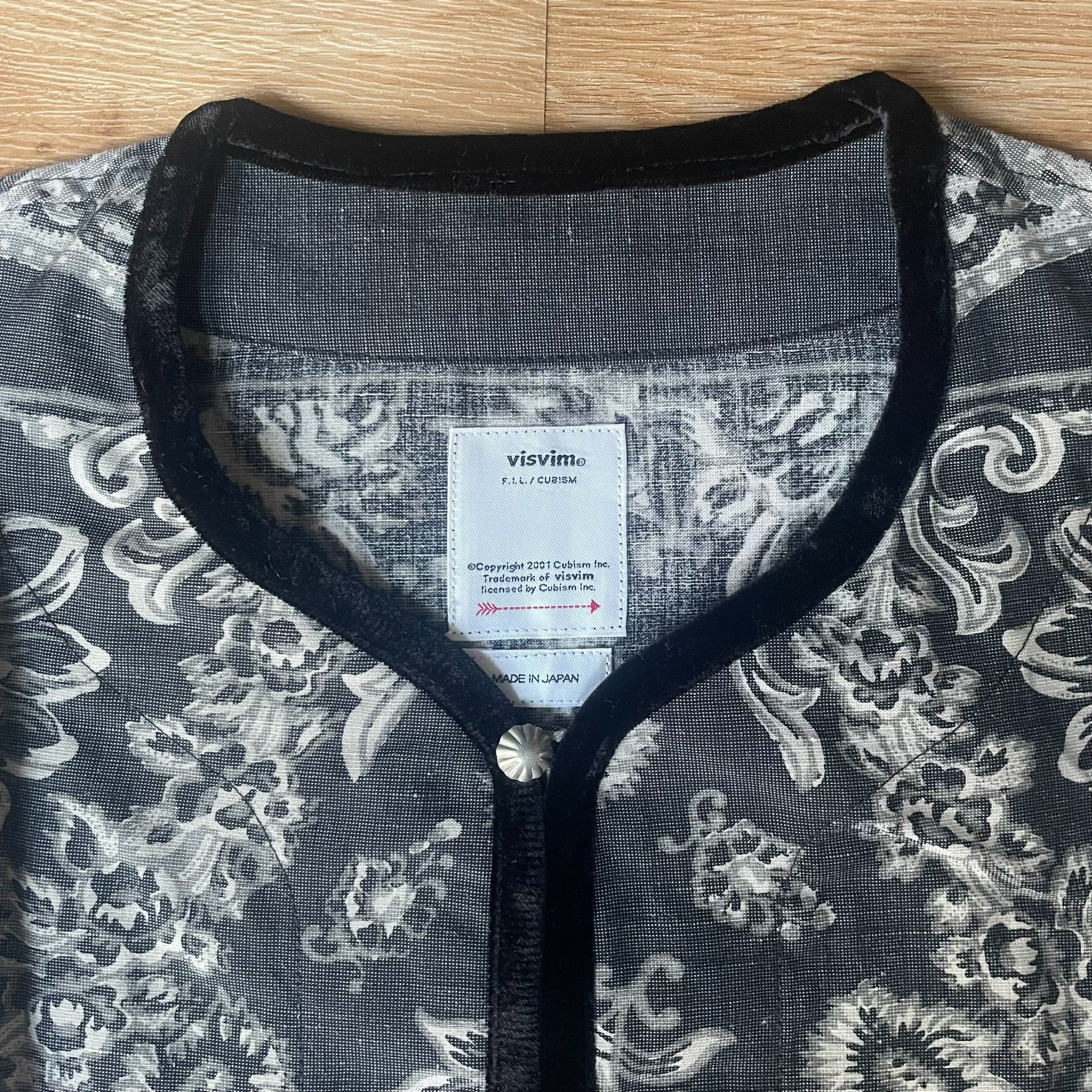 VISVIM 22ss Bandana Tunic Shirt — detail
