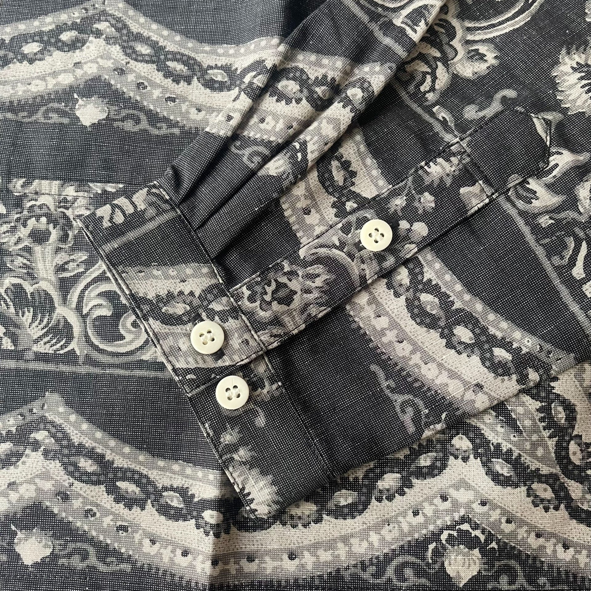 VISVIM 22ss Bandana Tunic Shirt — label