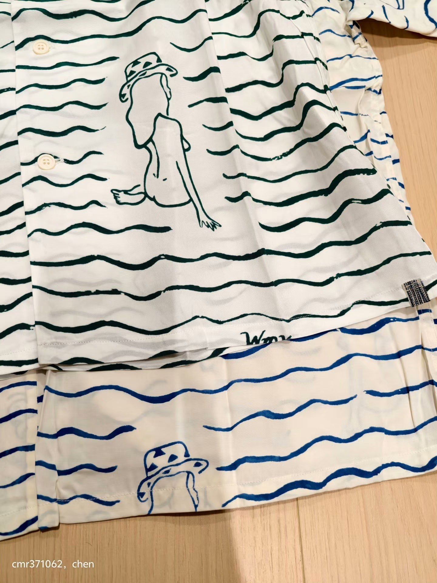 VISVIM 21SS GAUGUIN S/S SHIRT — label