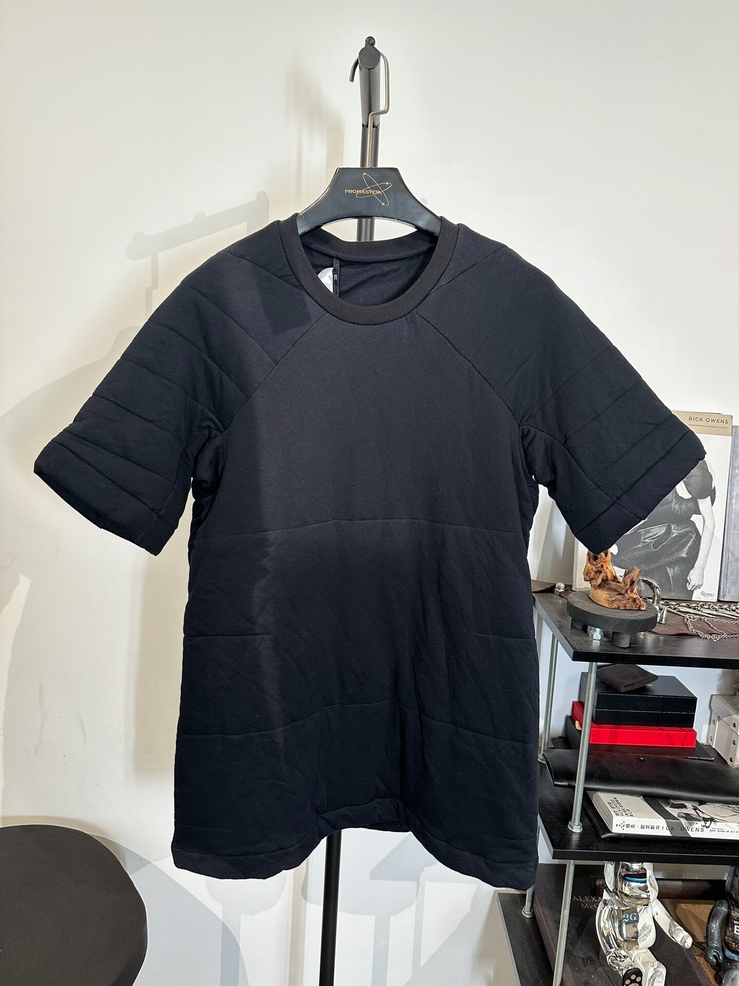 Boris Bidjan Saberi Quilted Short-Sleeve T-Shirt