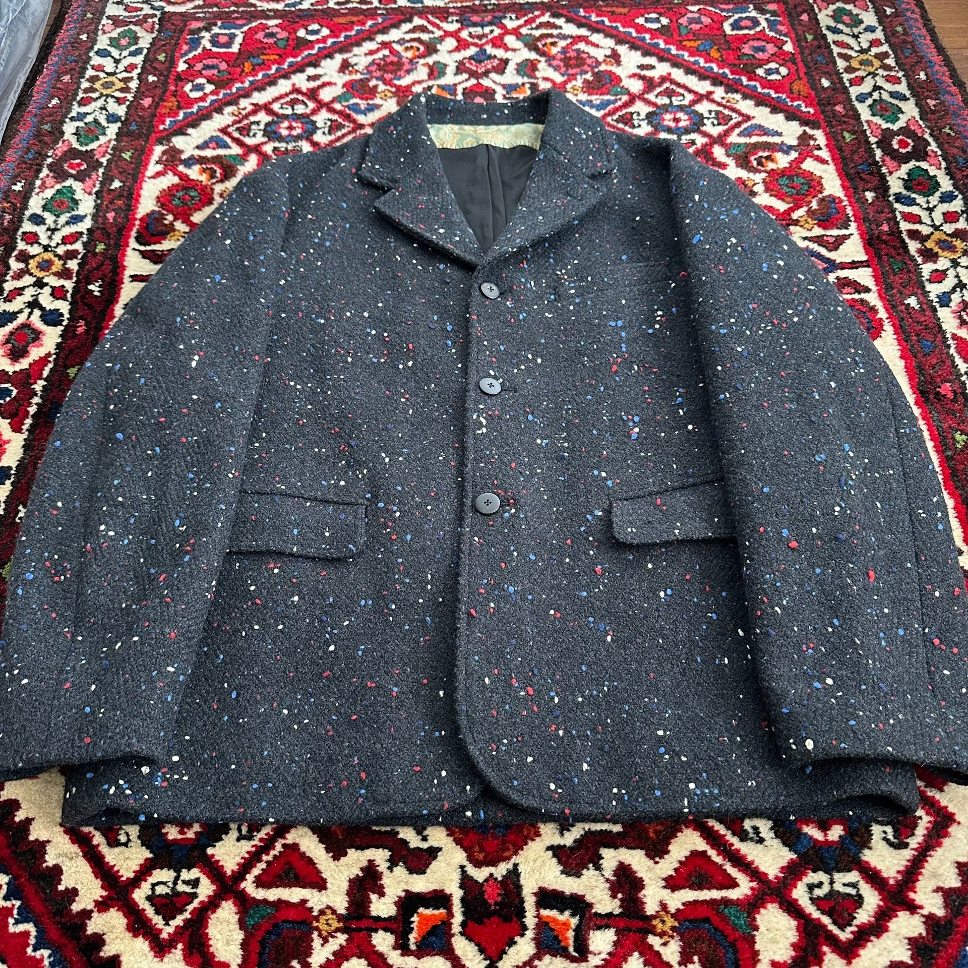 VISVIM 23AW MUFFERAW Suit Jacket — detail