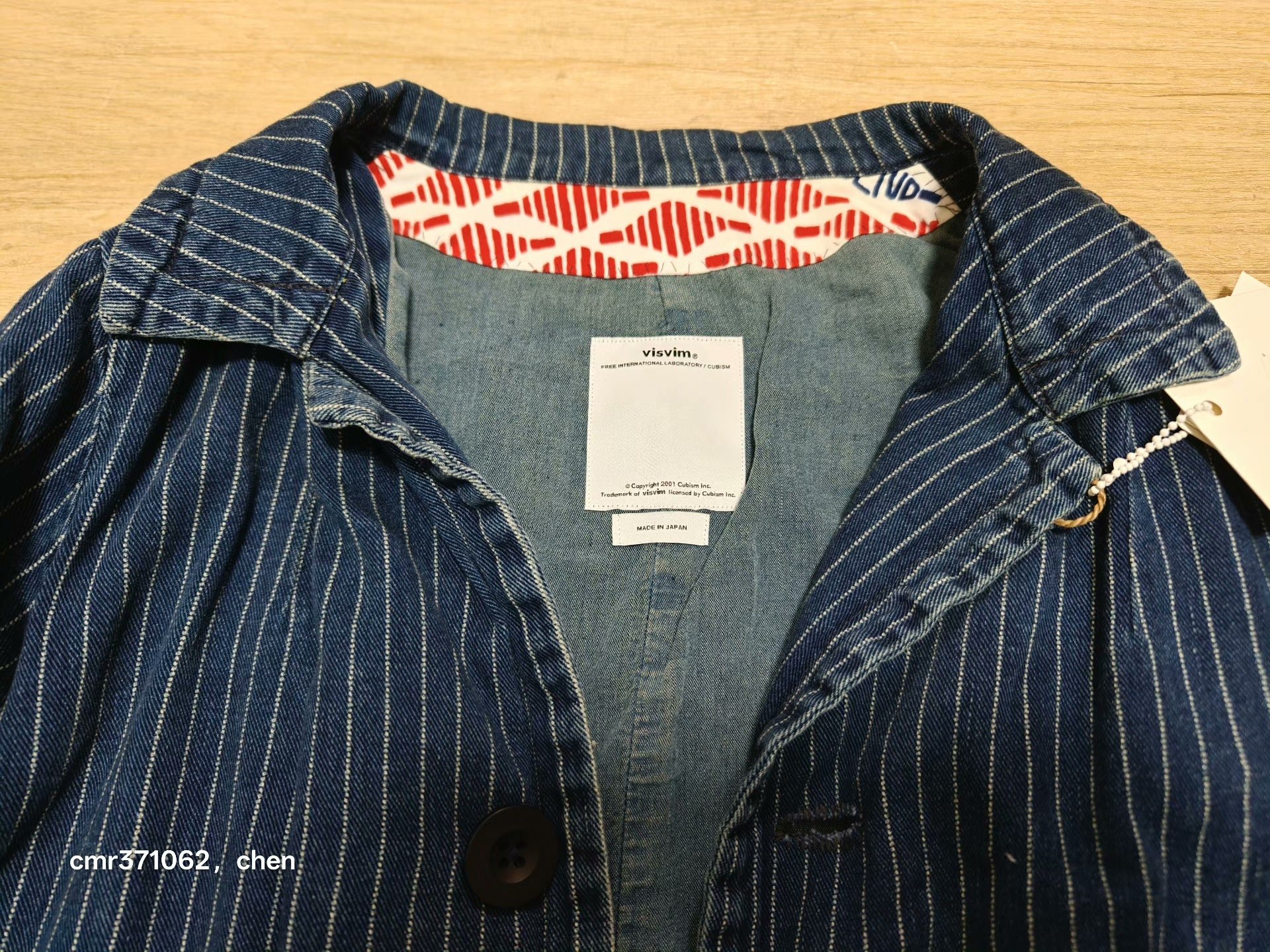 visvim 15ss Mies Coat Wabash — front