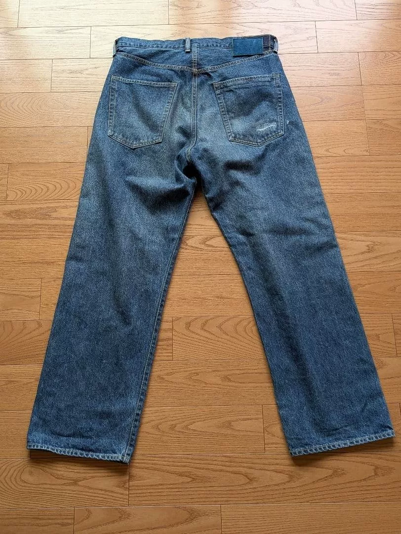 visvim 26SS SCULPTURE 01 WIDE Jeans — front