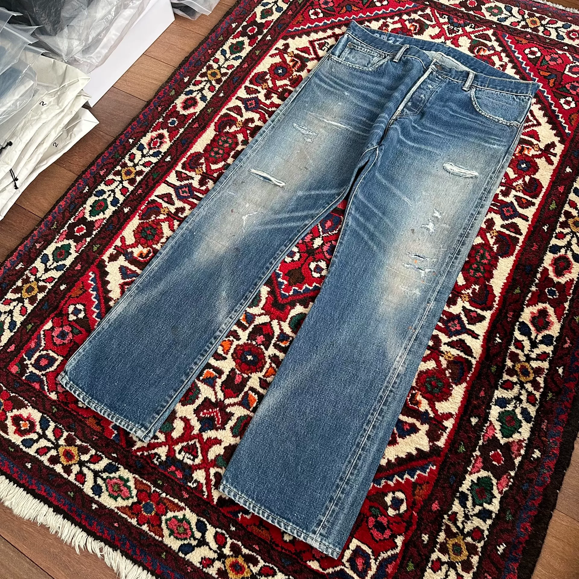 visvim 21ss Journeyman D27 Jeans — label