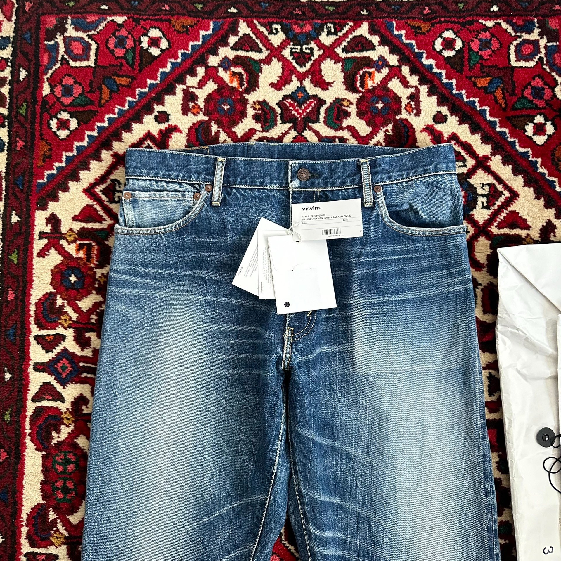 VISVIM 22AW Journeyman 3rd Gen Jeans — back